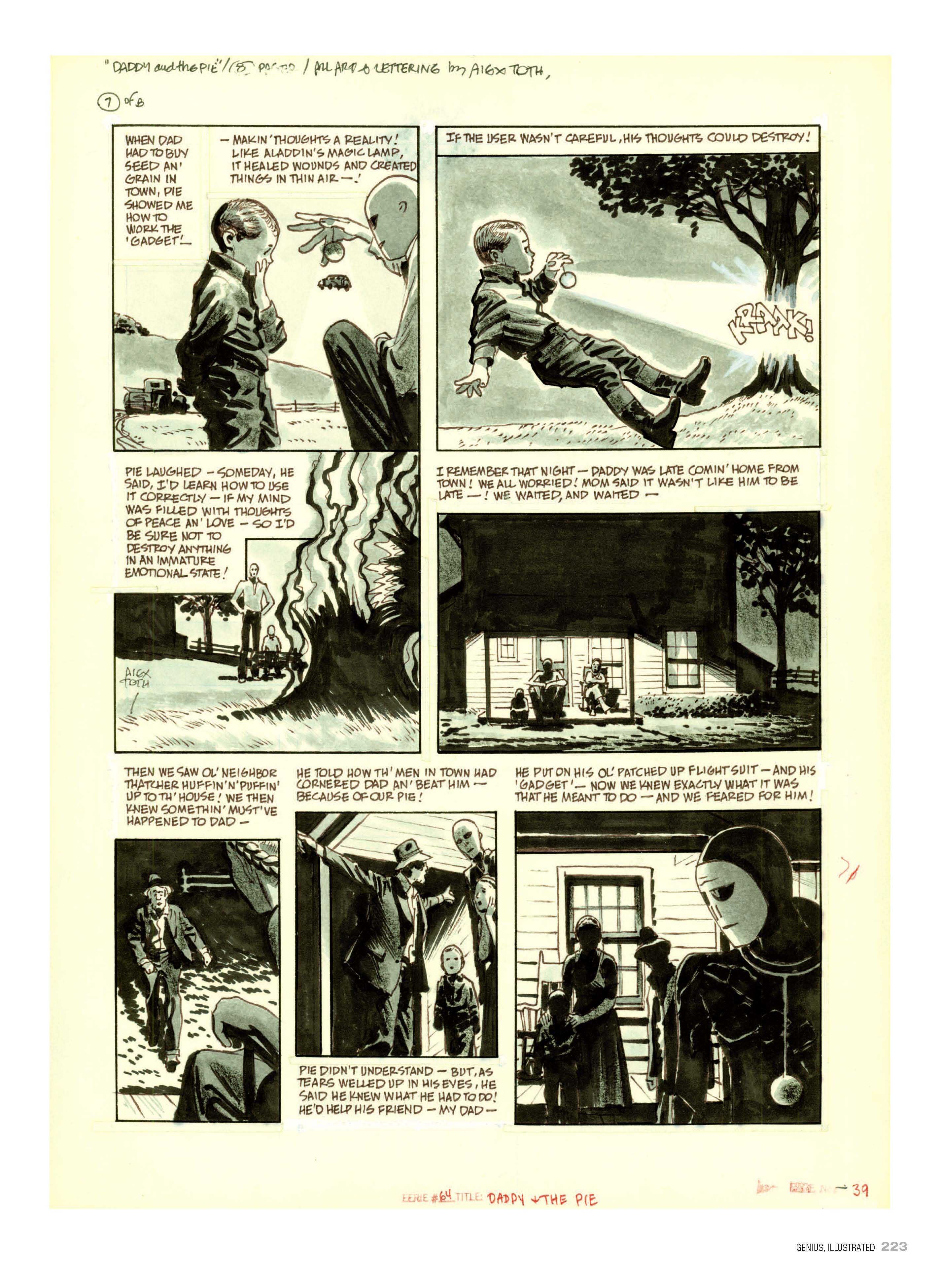 Genius, Illustrated: The Life and Art of Alex Toth (2012) issue 1 - Page 224