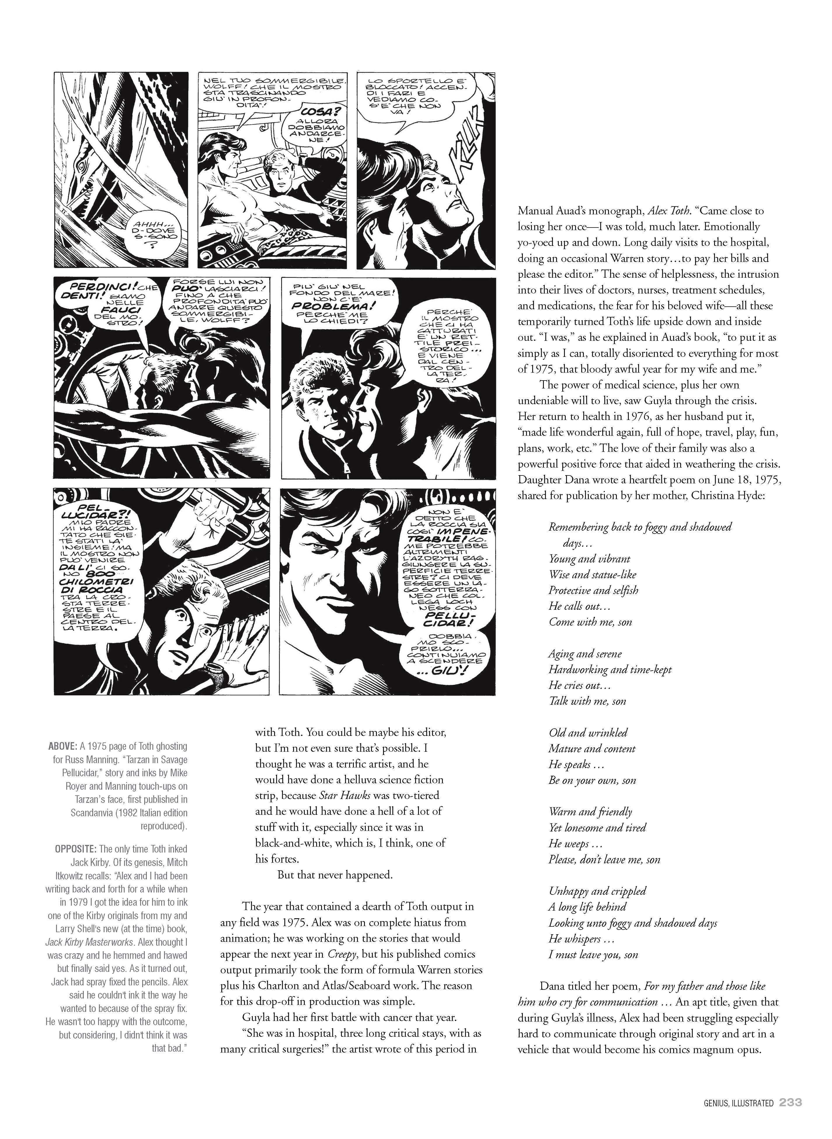 Genius, Illustrated: The Life and Art of Alex Toth (2012) issue 1 - Page 234