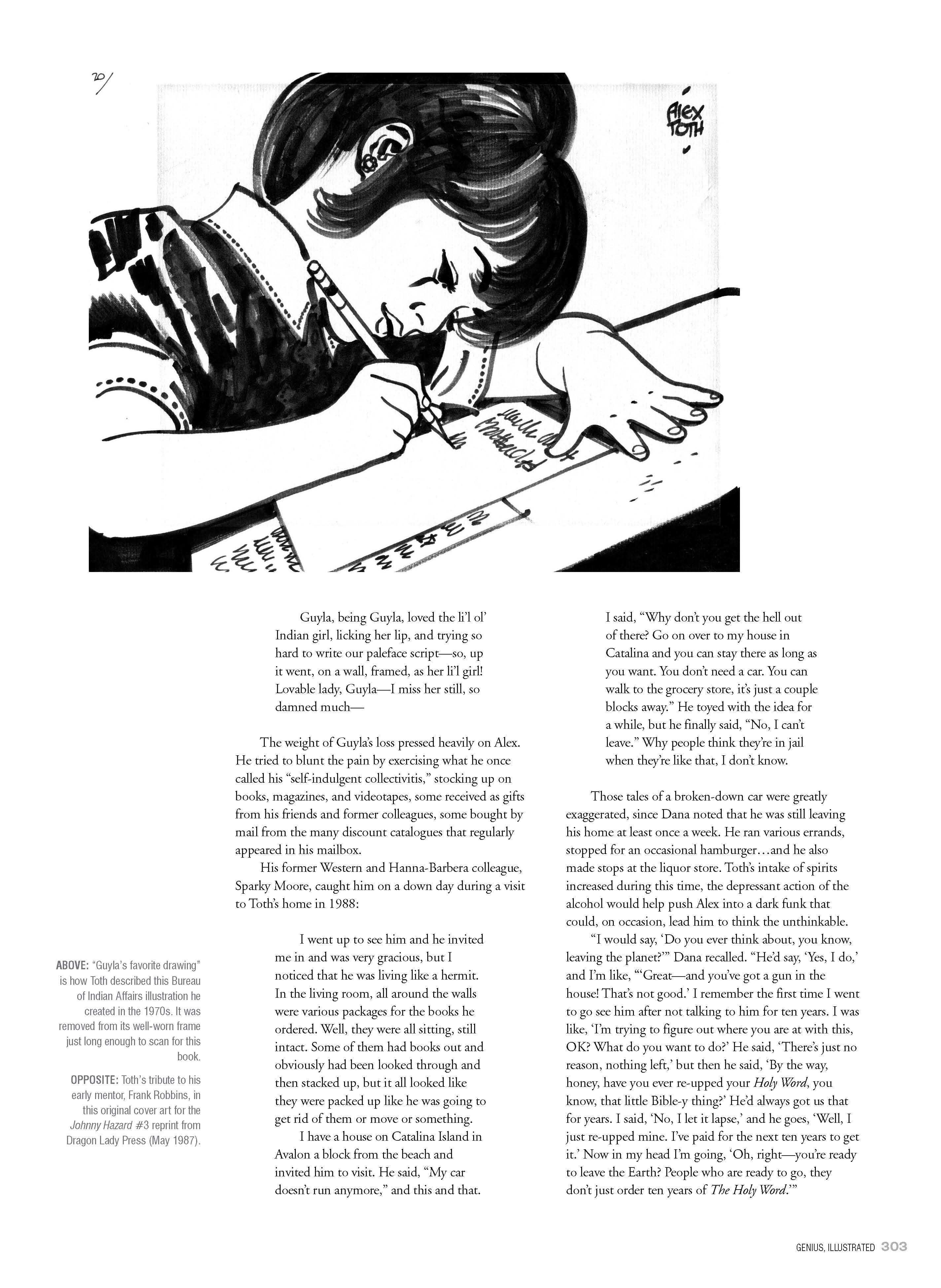 Genius, Illustrated: The Life and Art of Alex Toth (2012) issue 1 - Page 304