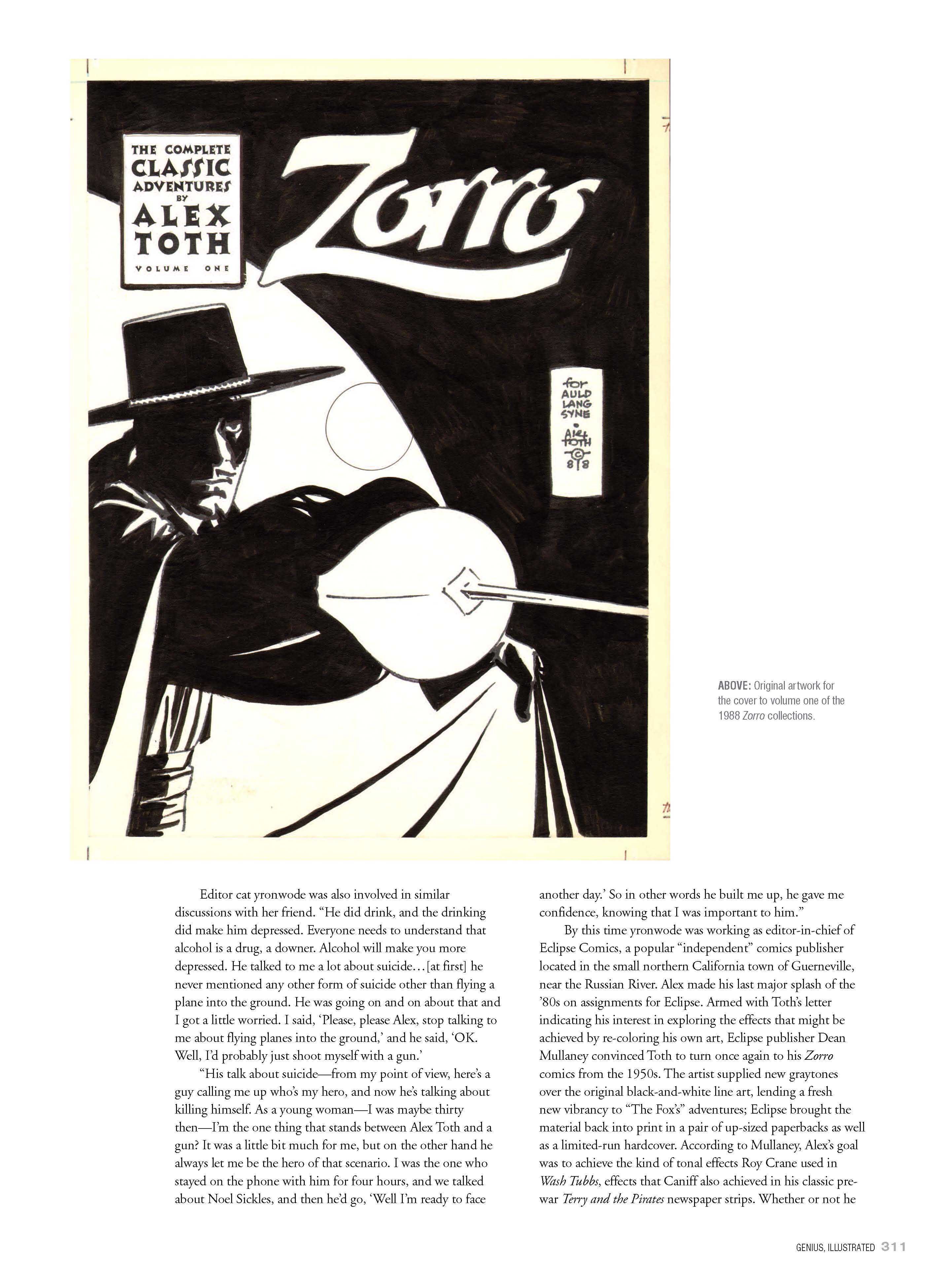 Genius, Illustrated: The Life and Art of Alex Toth (2012) issue 1 - Page 312