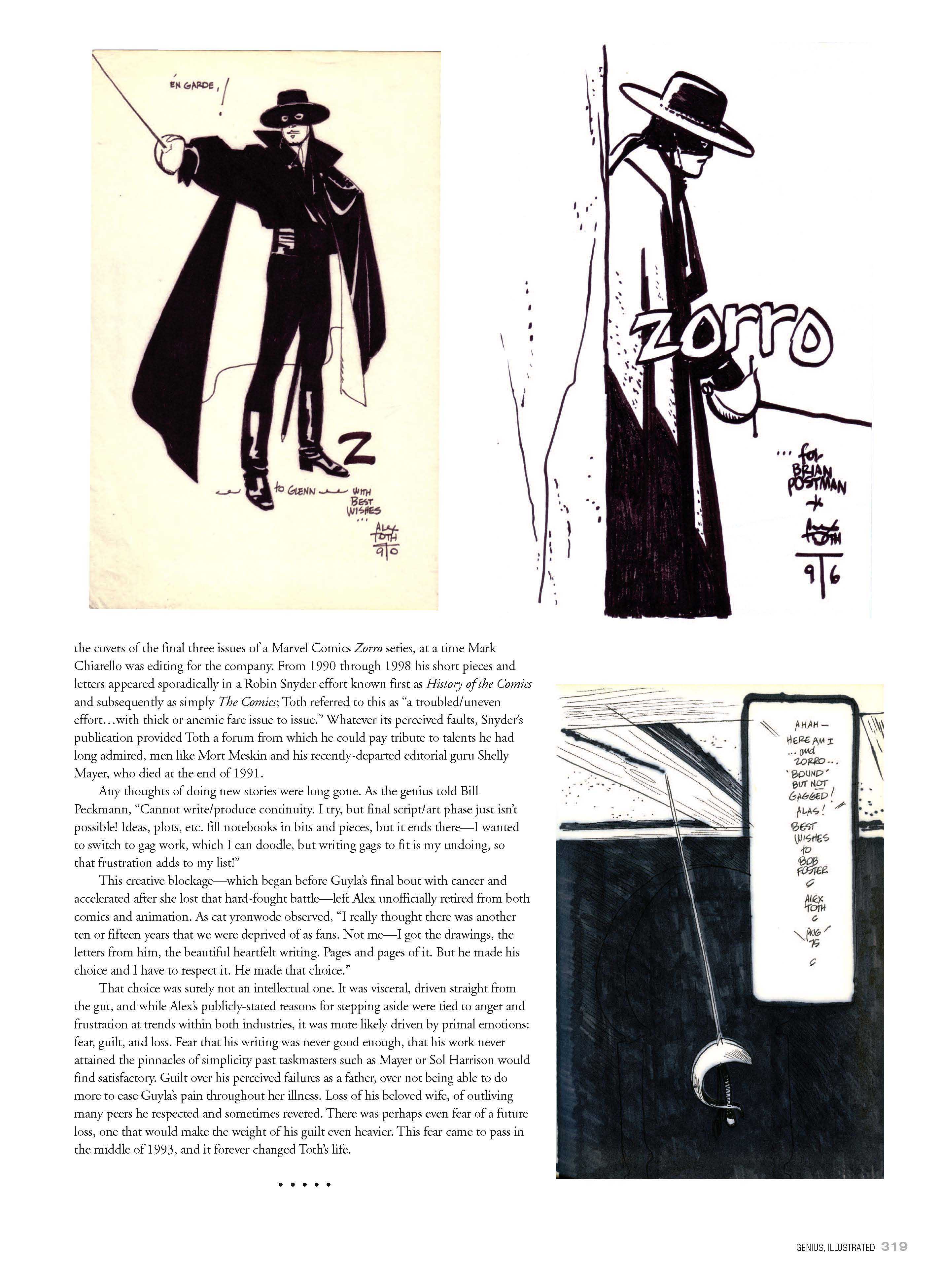 Genius, Illustrated: The Life and Art of Alex Toth (2012) issue 1 - Page 320