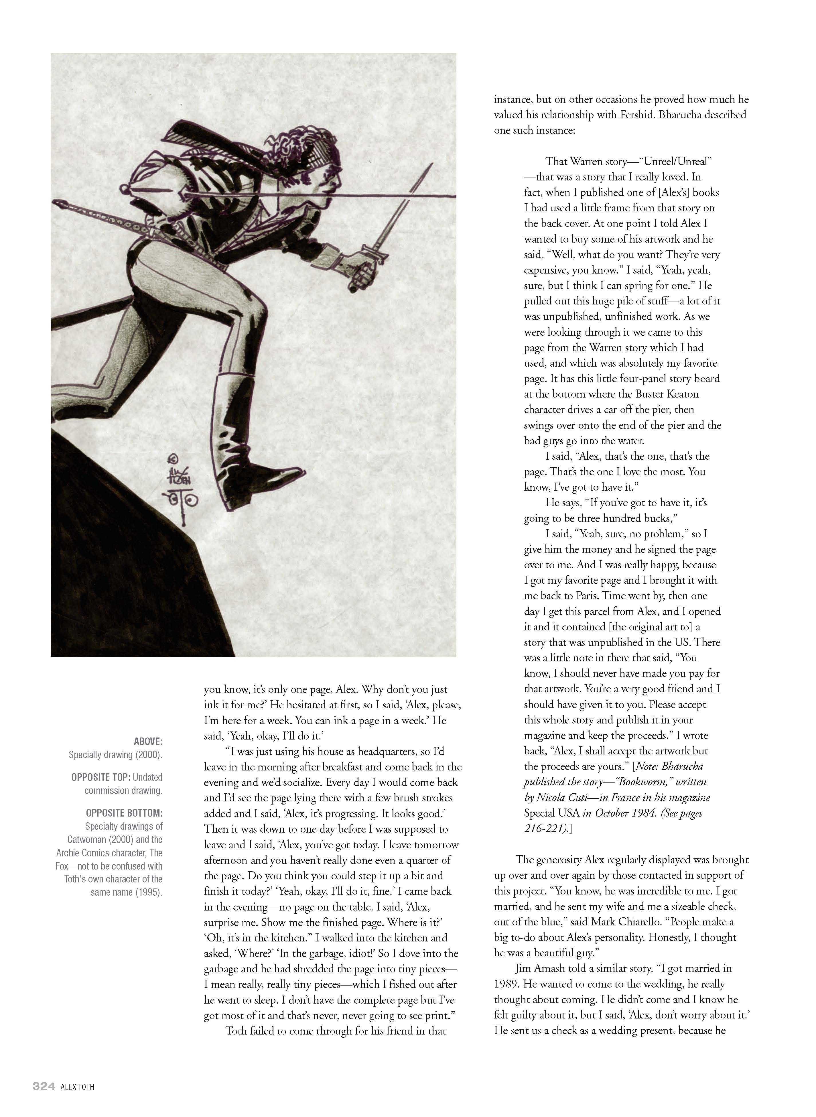 Genius, Illustrated: The Life and Art of Alex Toth (2012) issue 1 - Page 325