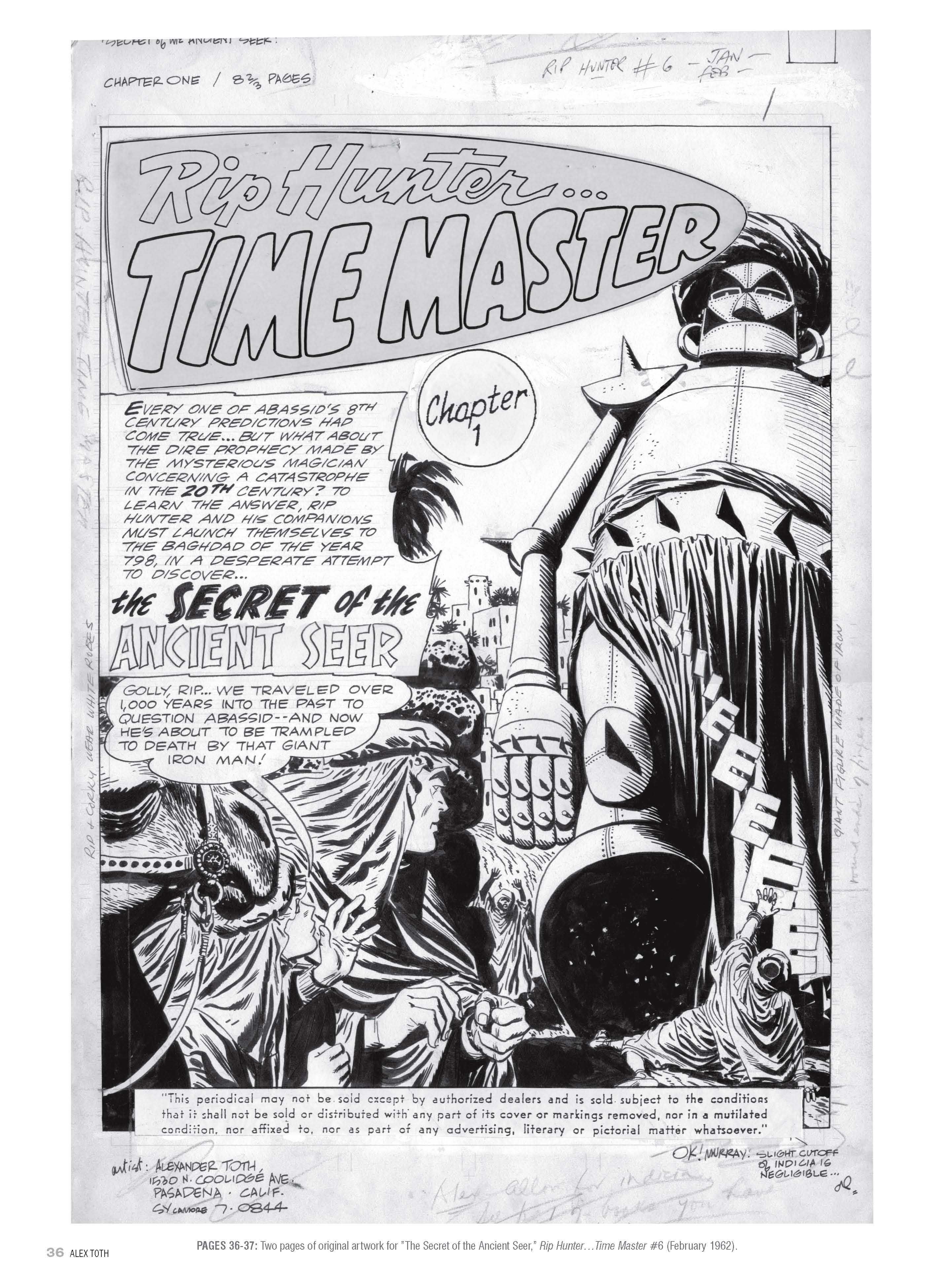 Genius, Illustrated: The Life and Art of Alex Toth (2012) issue 1 - Page 37