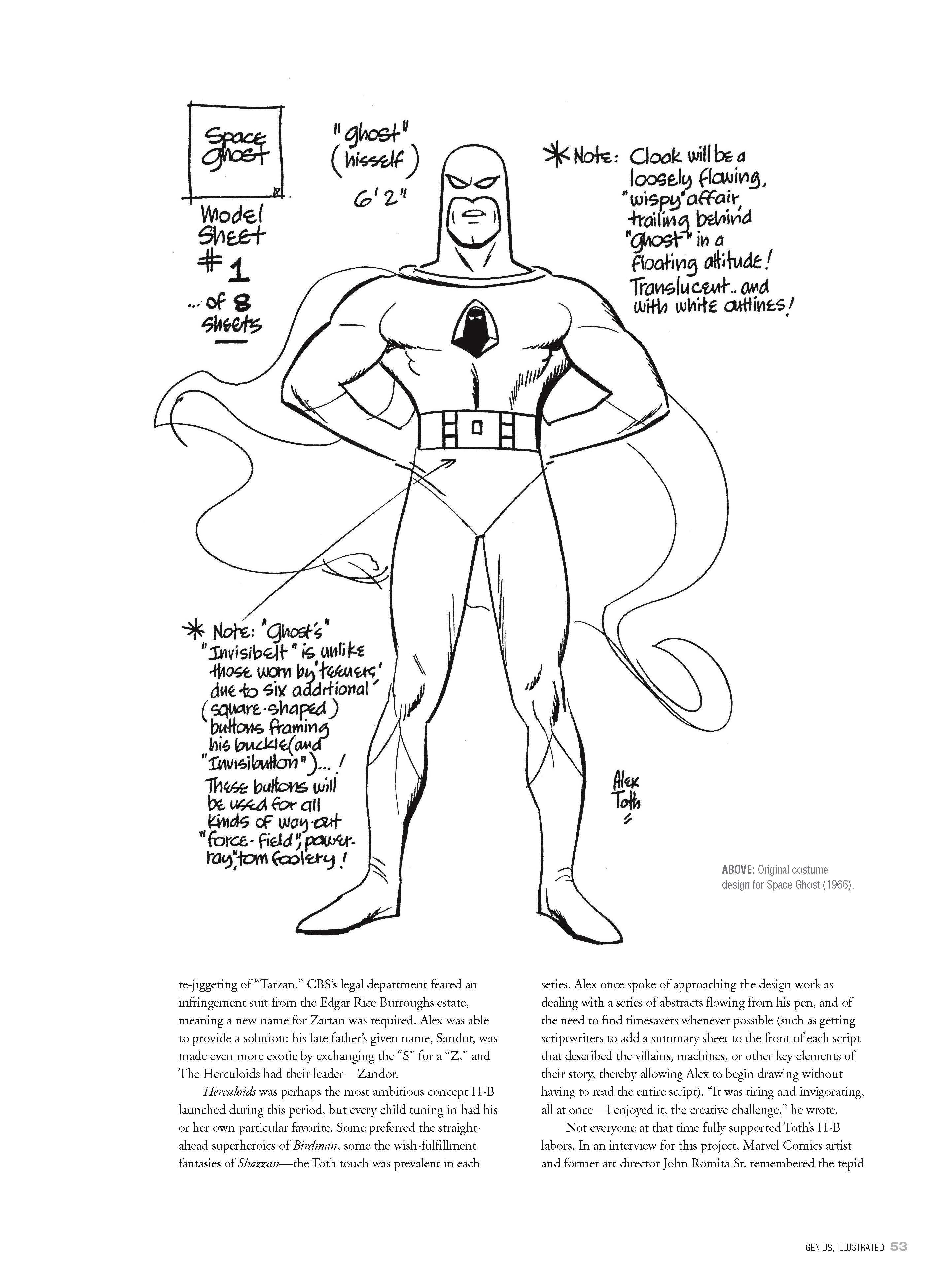 Genius, Illustrated: The Life and Art of Alex Toth (2012) issue 1 - Page 54