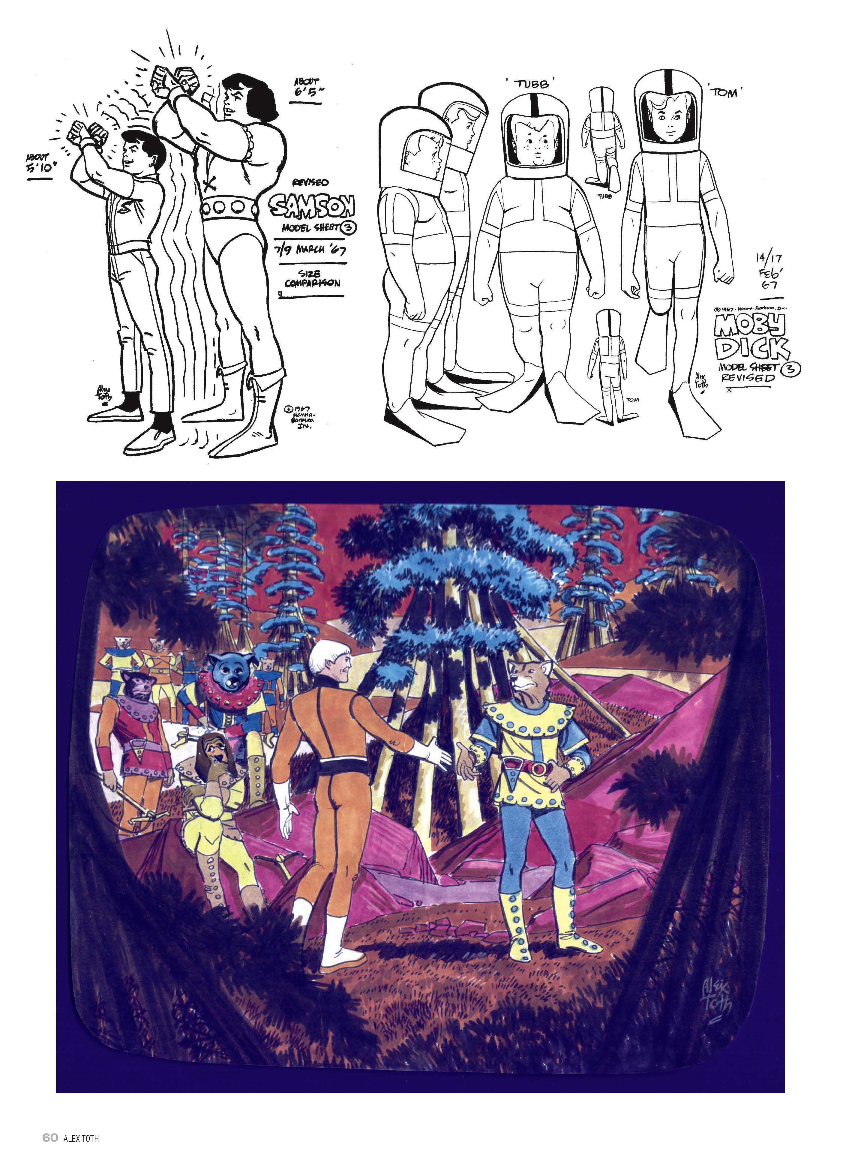 Genius, Illustrated: The Life and Art of Alex Toth (2012) issue 1 - Page 61