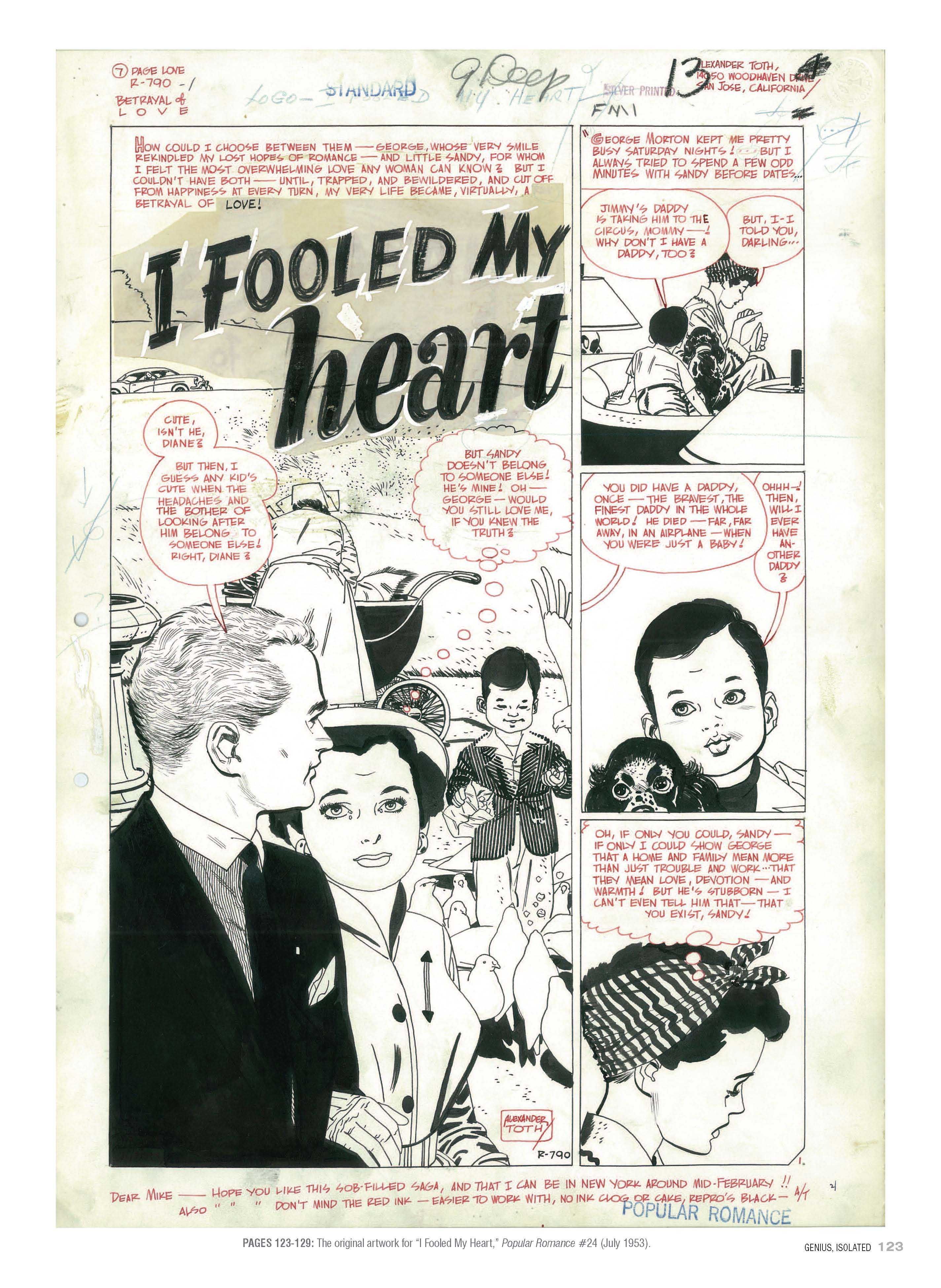 Genius, Isolated: The Life and Art of Alex Toth (2011) issue 1 - Page 124