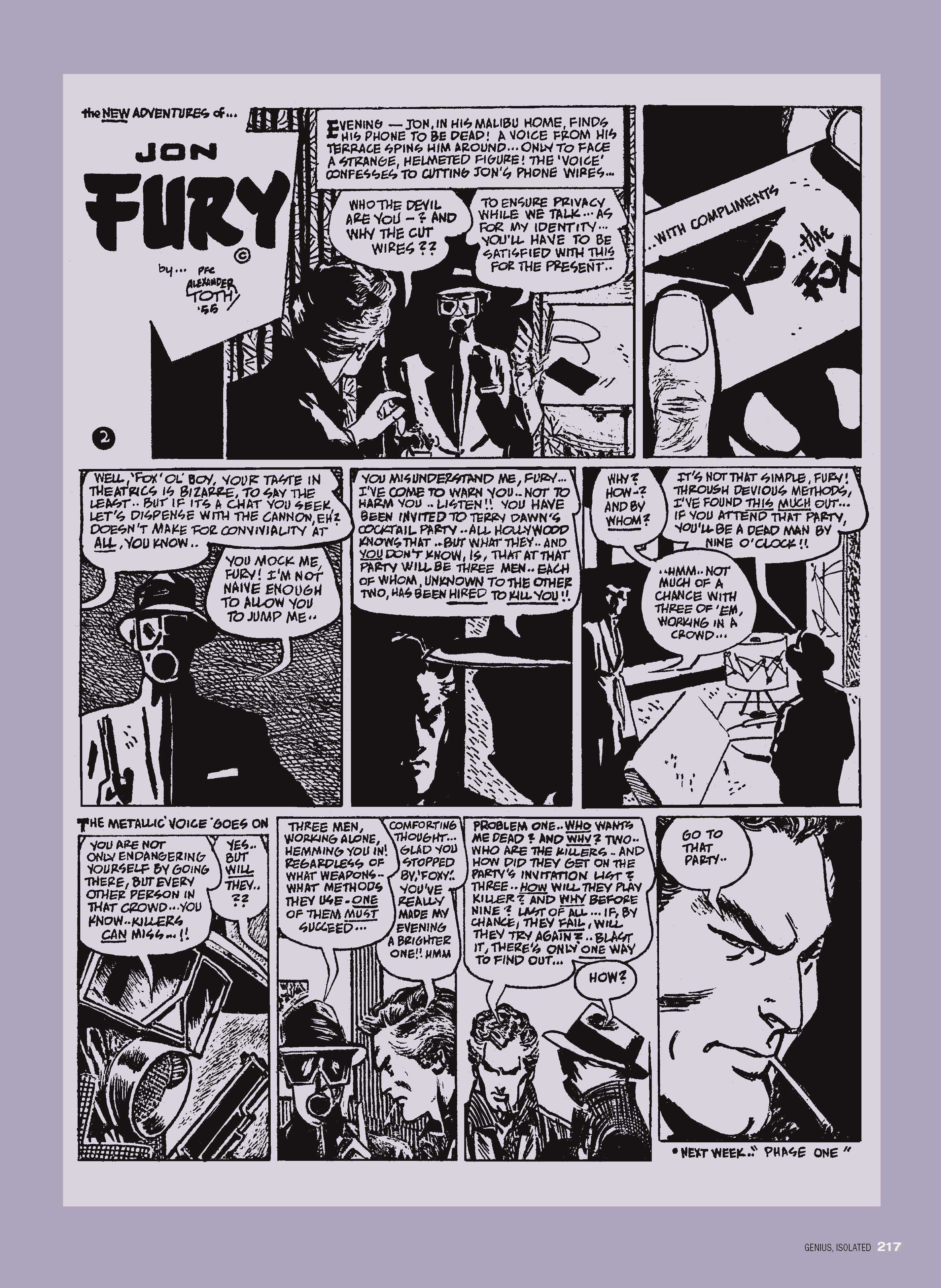 Genius, Isolated: The Life and Art of Alex Toth (2011) issue 1 - Page 218