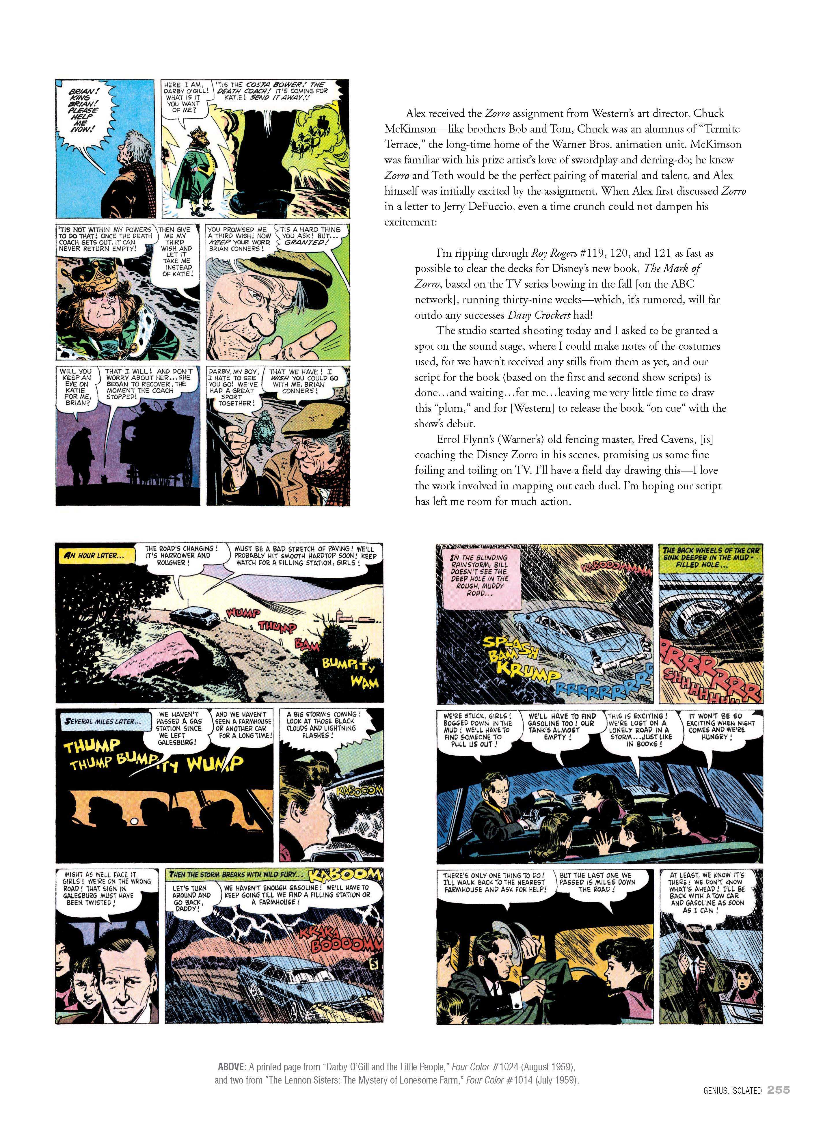 Genius, Isolated: The Life and Art of Alex Toth (2011) issue 1 - Page 256