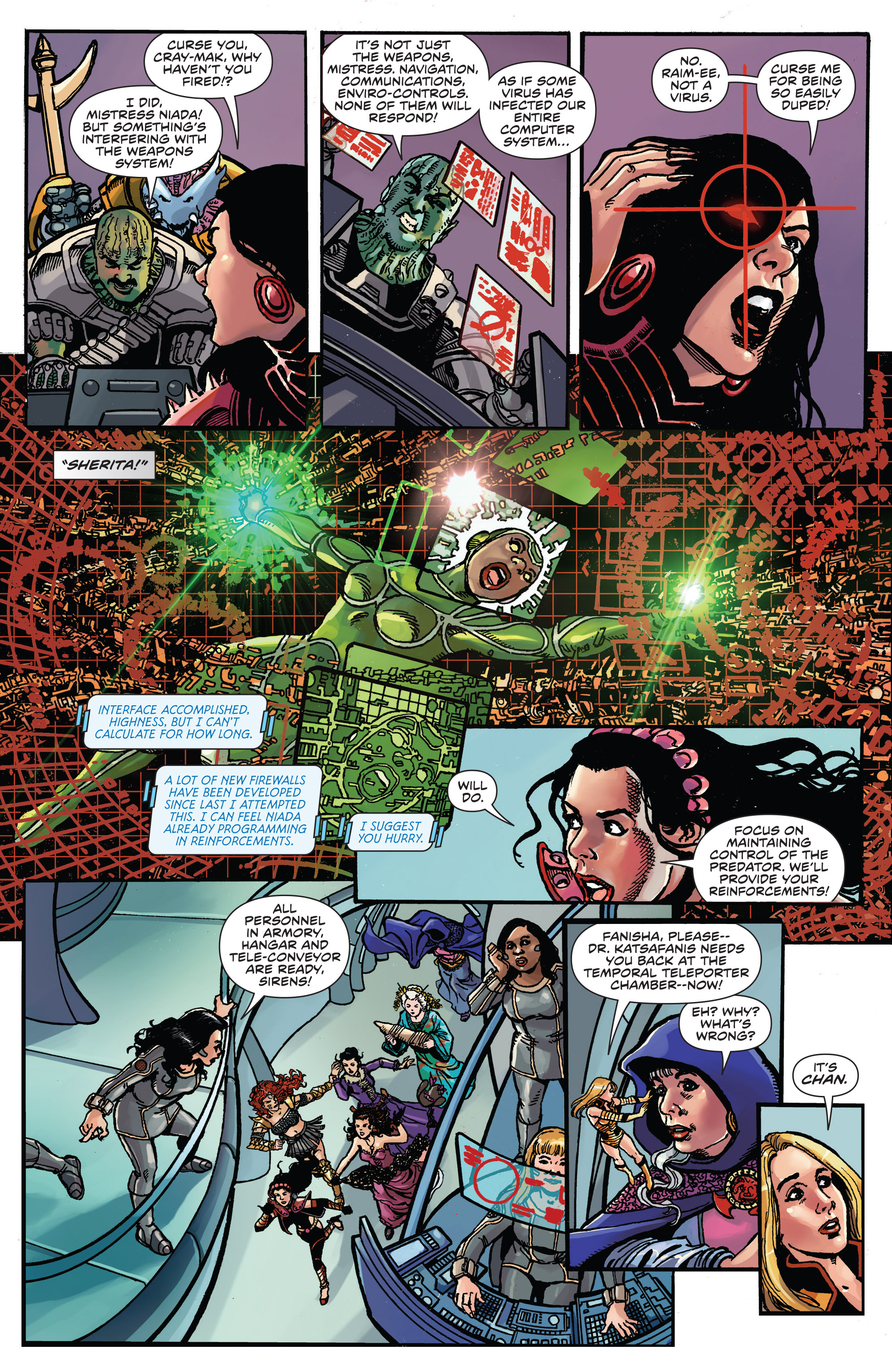 George Perez's Sirens (2014-2016) issue 2 - Page 7