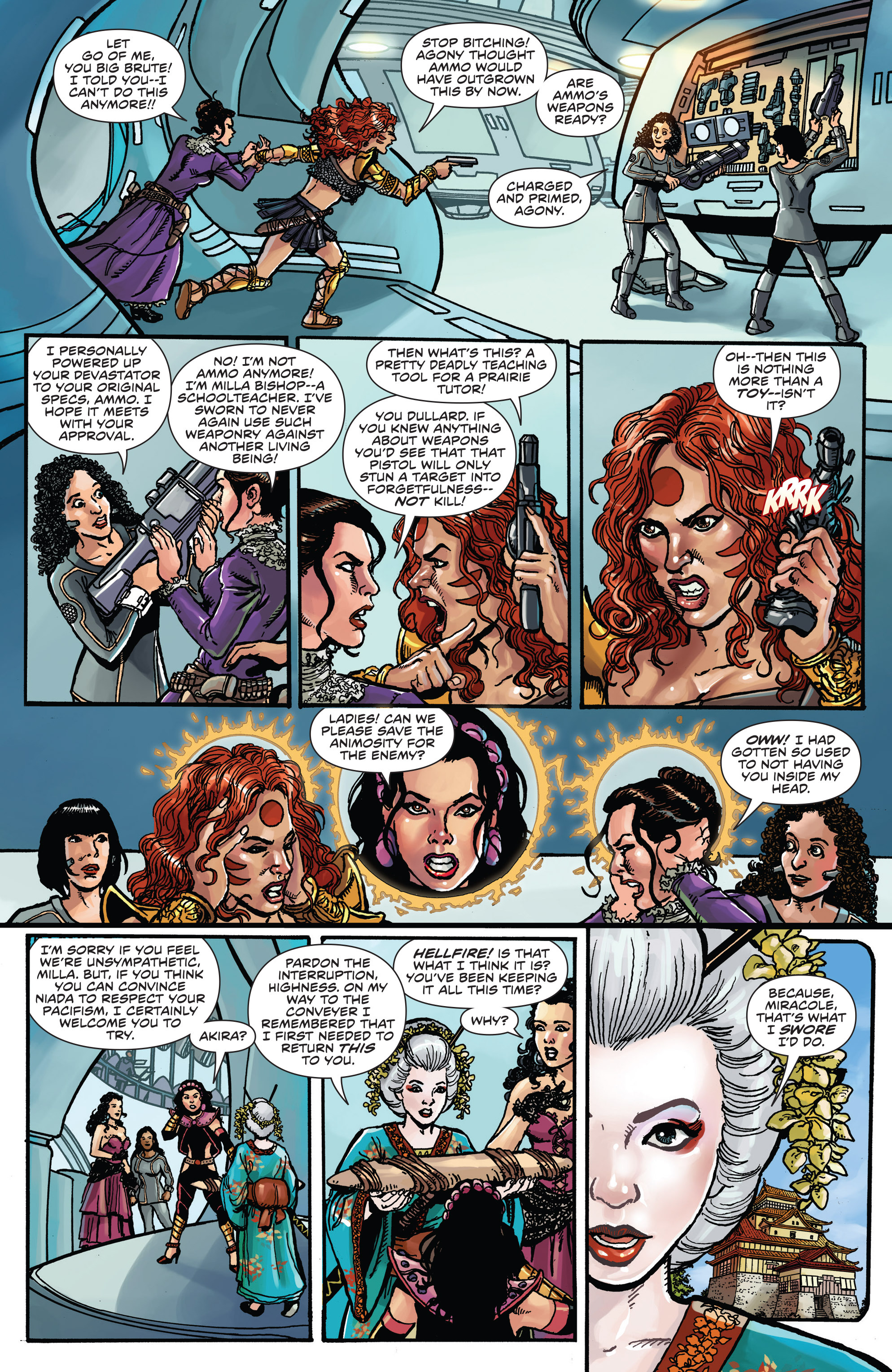 George Perez's Sirens (2014-2016) issue 2 - Page 9