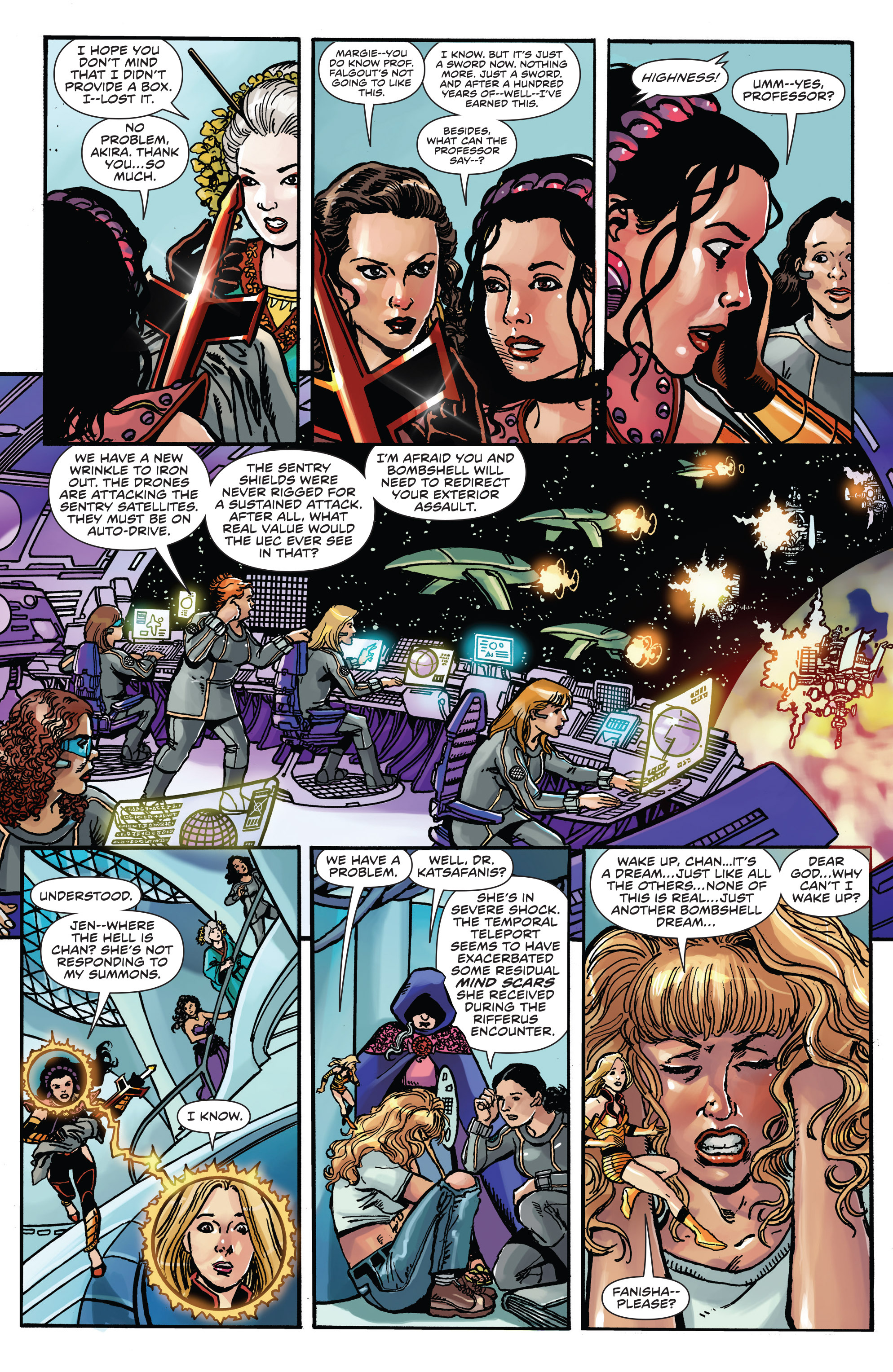 George Perez's Sirens (2014-2016) issue 2 - Page 12