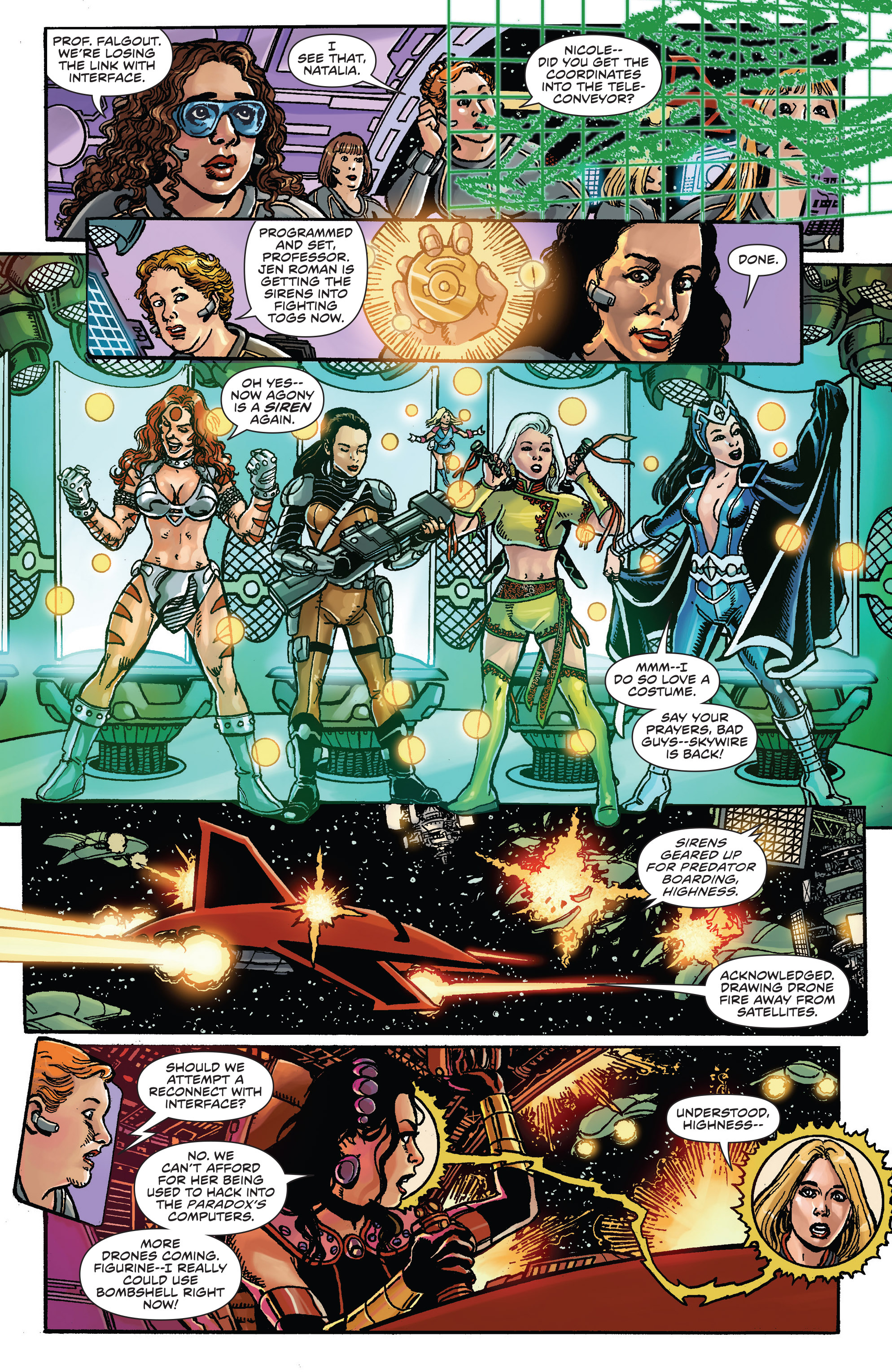 George Perez's Sirens (2014-2016) issue 2 - Page 15