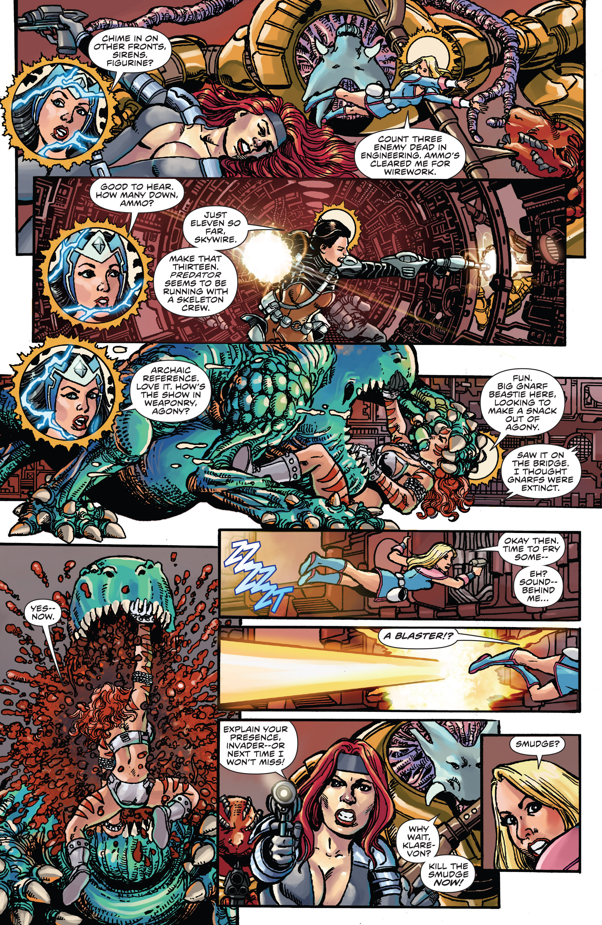 George Perez's Sirens (2014-2016) issue 2 - Page 20