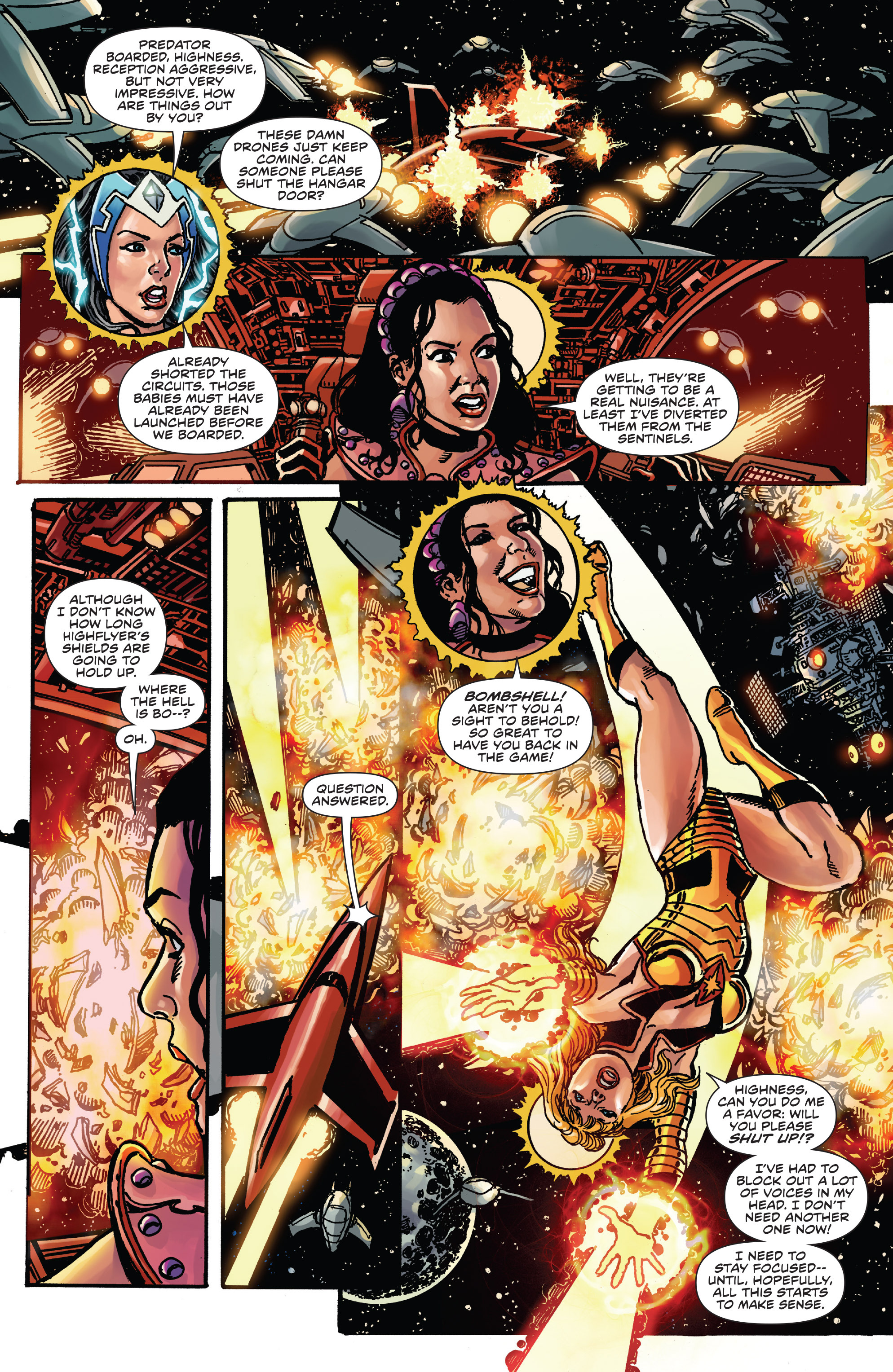 George Perez's Sirens (2014-2016) issue 2 - Page 21