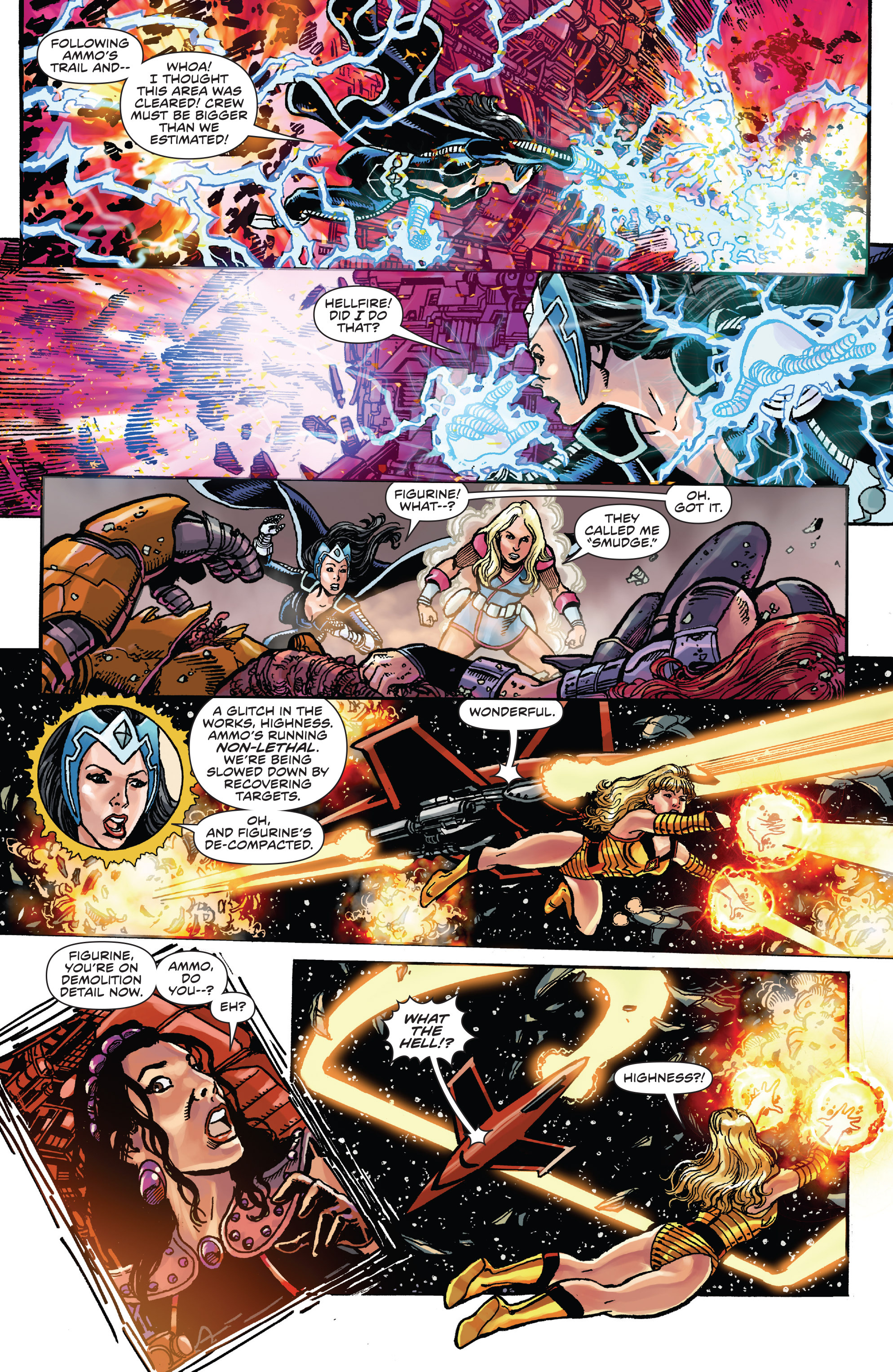 George Perez's Sirens (2014-2016) issue 2 - Page 22