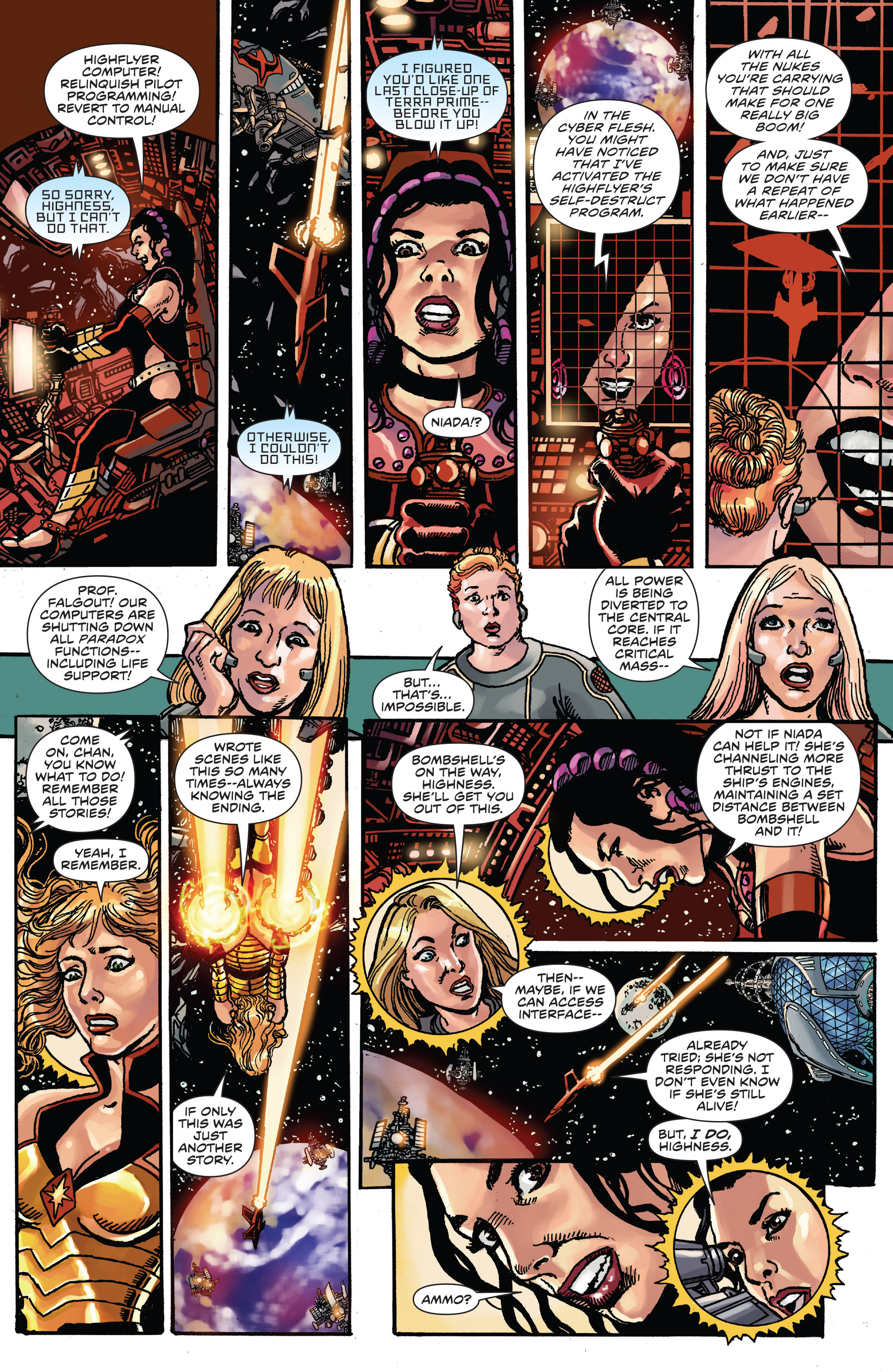 George Perez's Sirens (2014-2016) issue 2 - Page 23