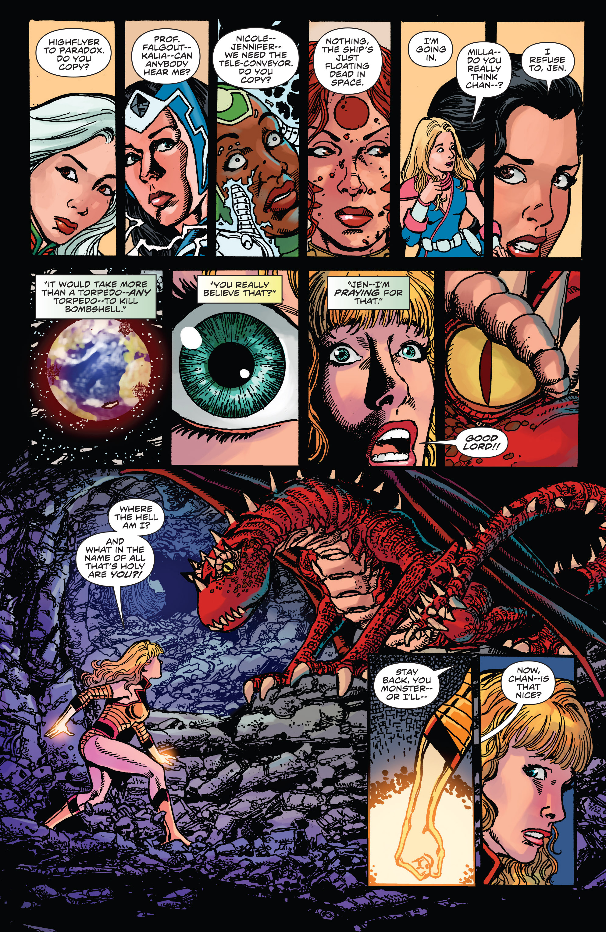 George Perez's Sirens (2014-2016) issue 3 - Page 20