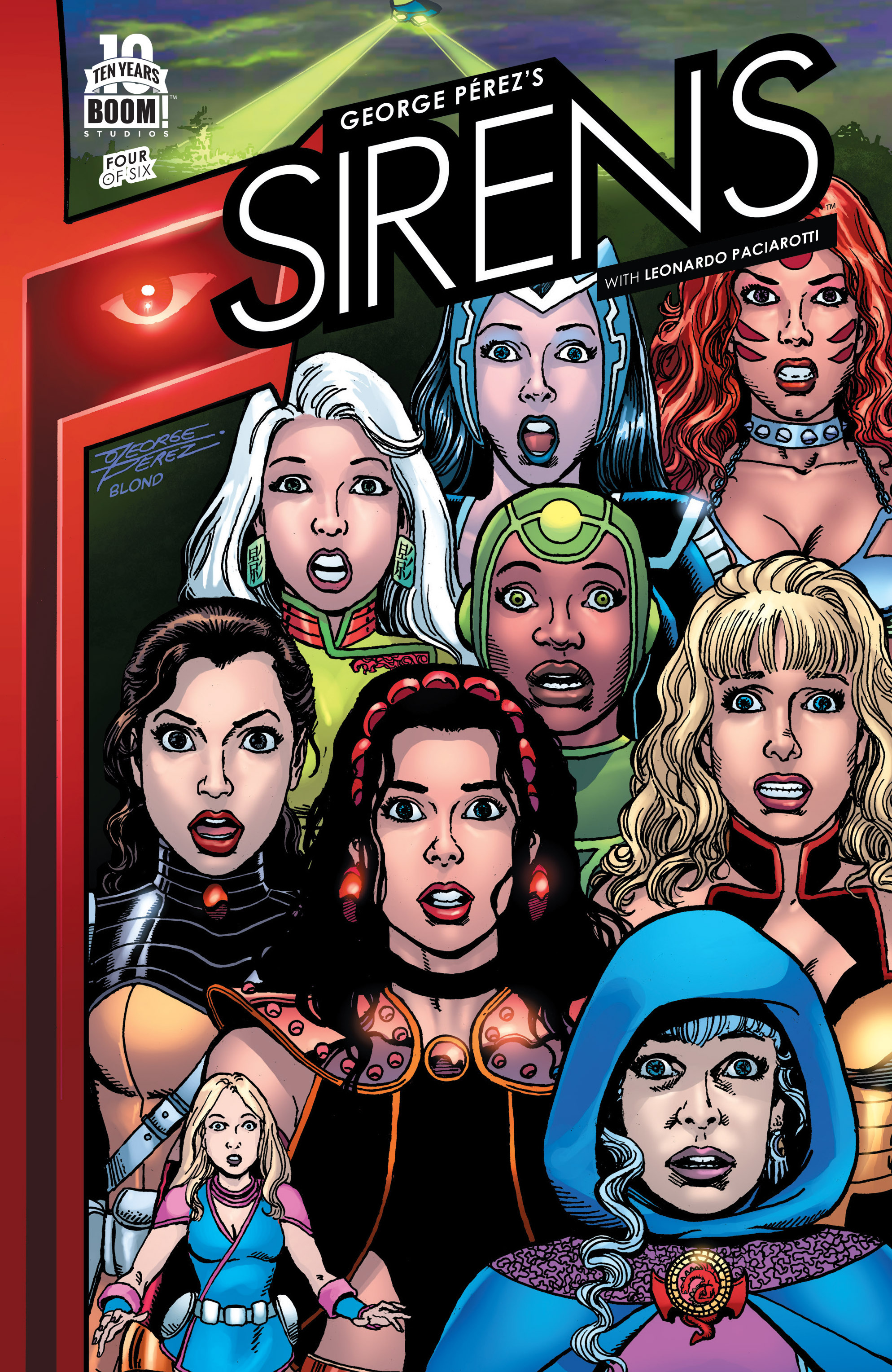 George Perez's Sirens (2014-2016): Chapter 4 - Page 1
