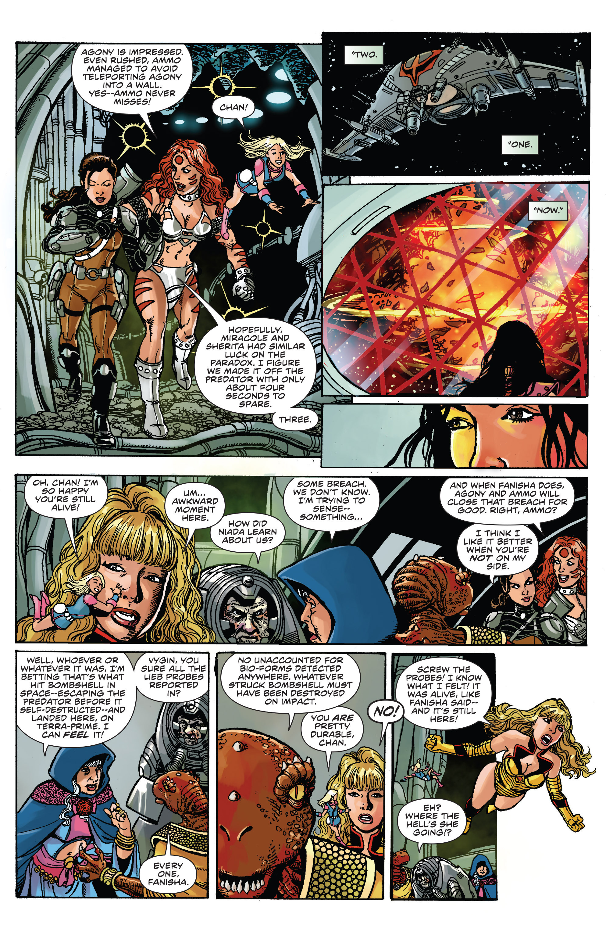 George Perez's Sirens (2014-2016) issue 4 - Page 13