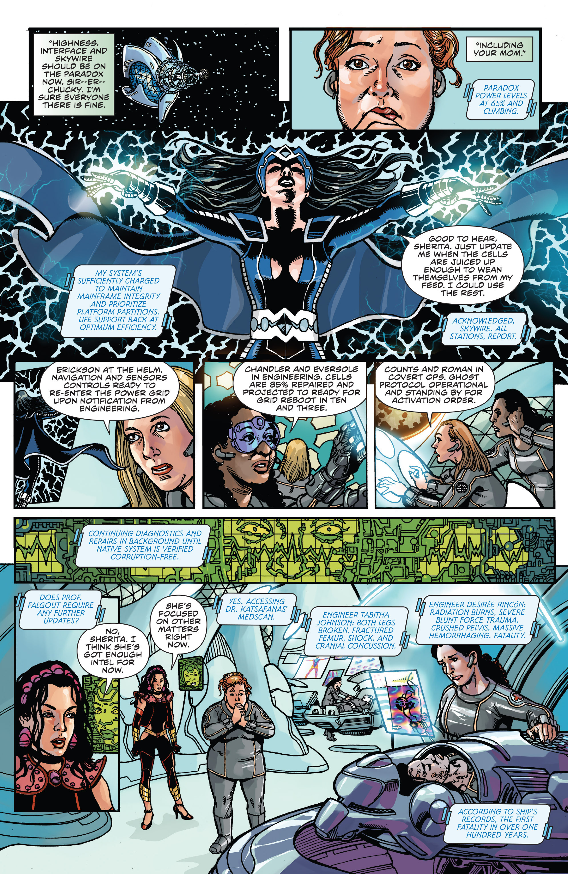 George Perez's Sirens (2014-2016) issue 4 - Page 15