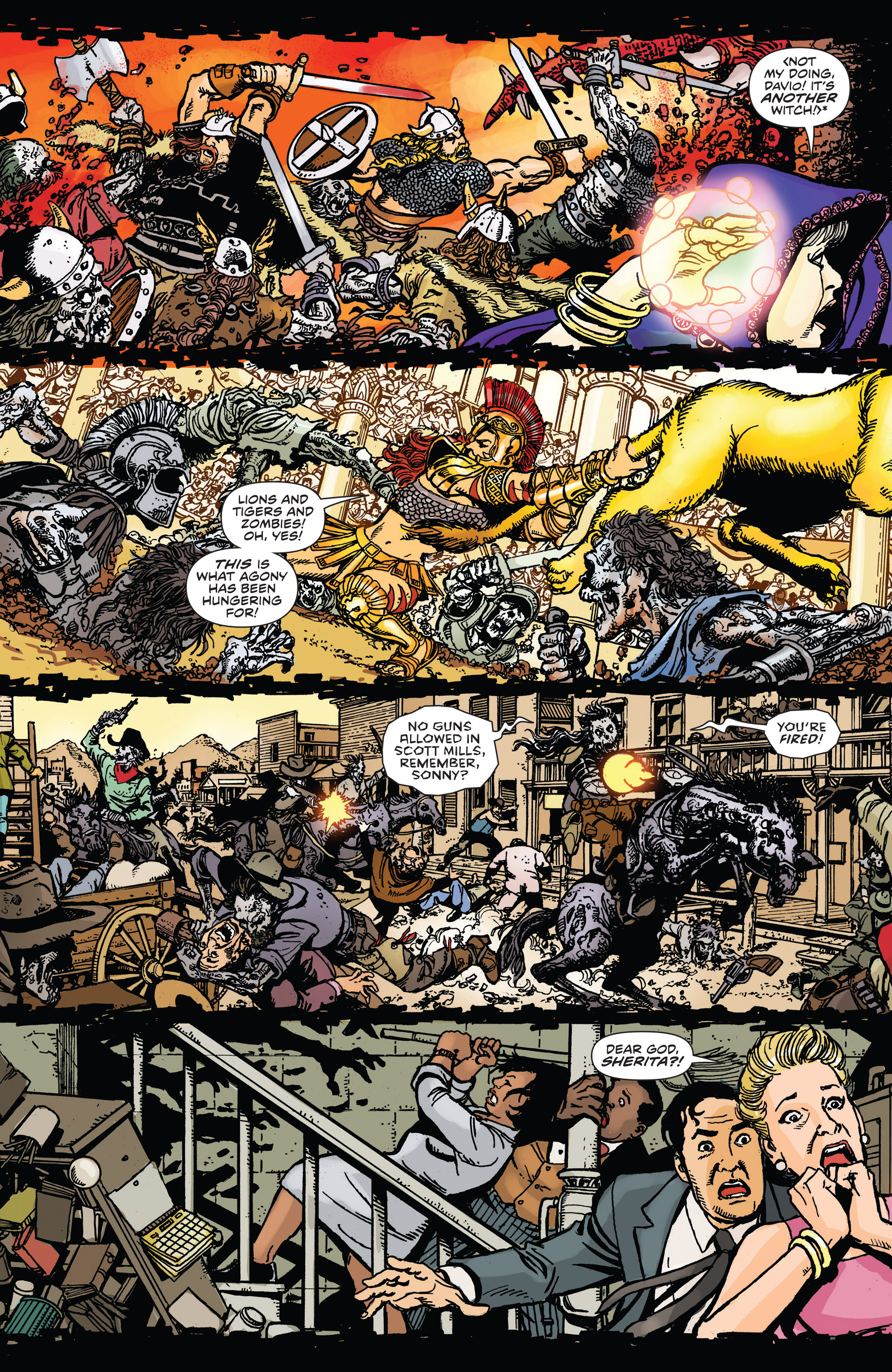 George Perez's Sirens (2014-2016) issue 5 - Page 4