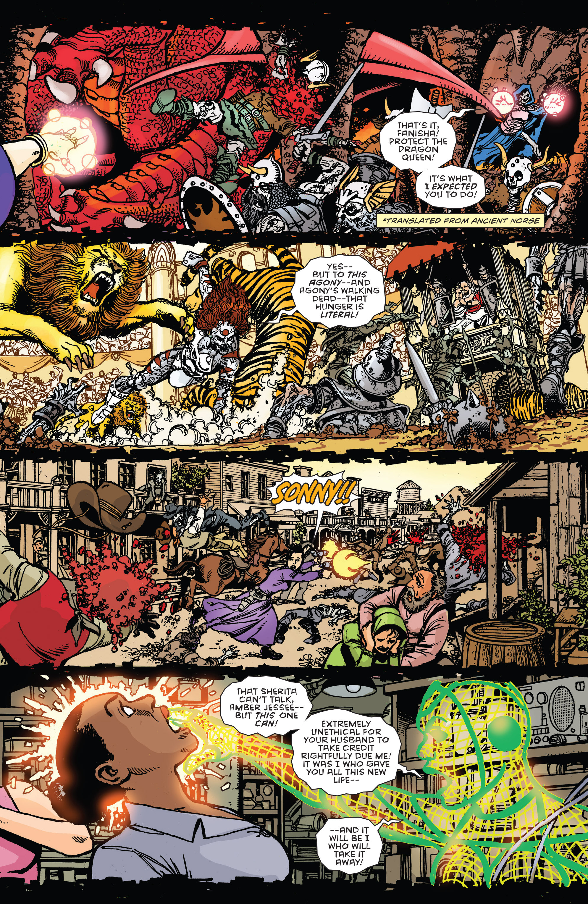 George Perez's Sirens (2014-2016) issue 5 - Page 5