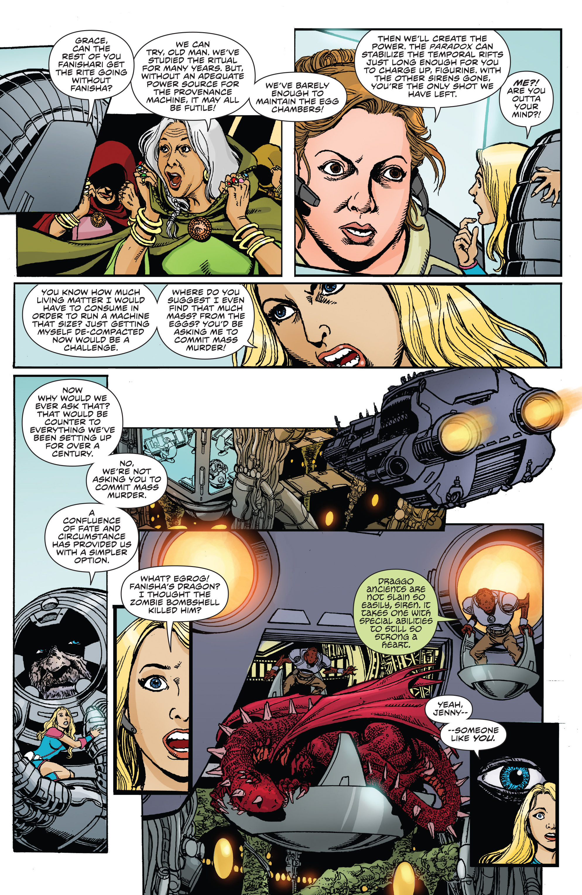 George Perez's Sirens (2014-2016) issue 5 - Page 18