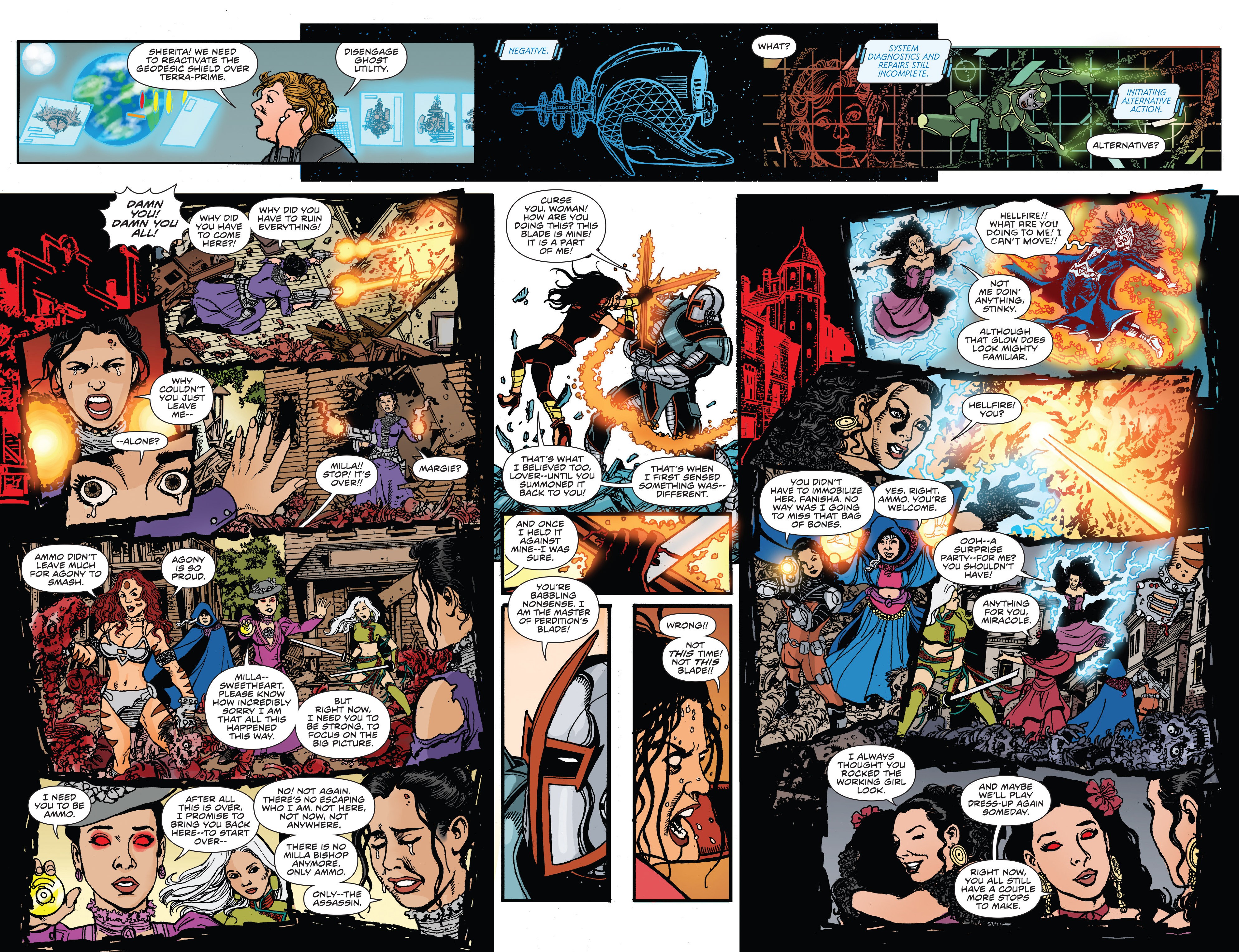 George Perez's Sirens (2014-2016) issue 6 - Page 10