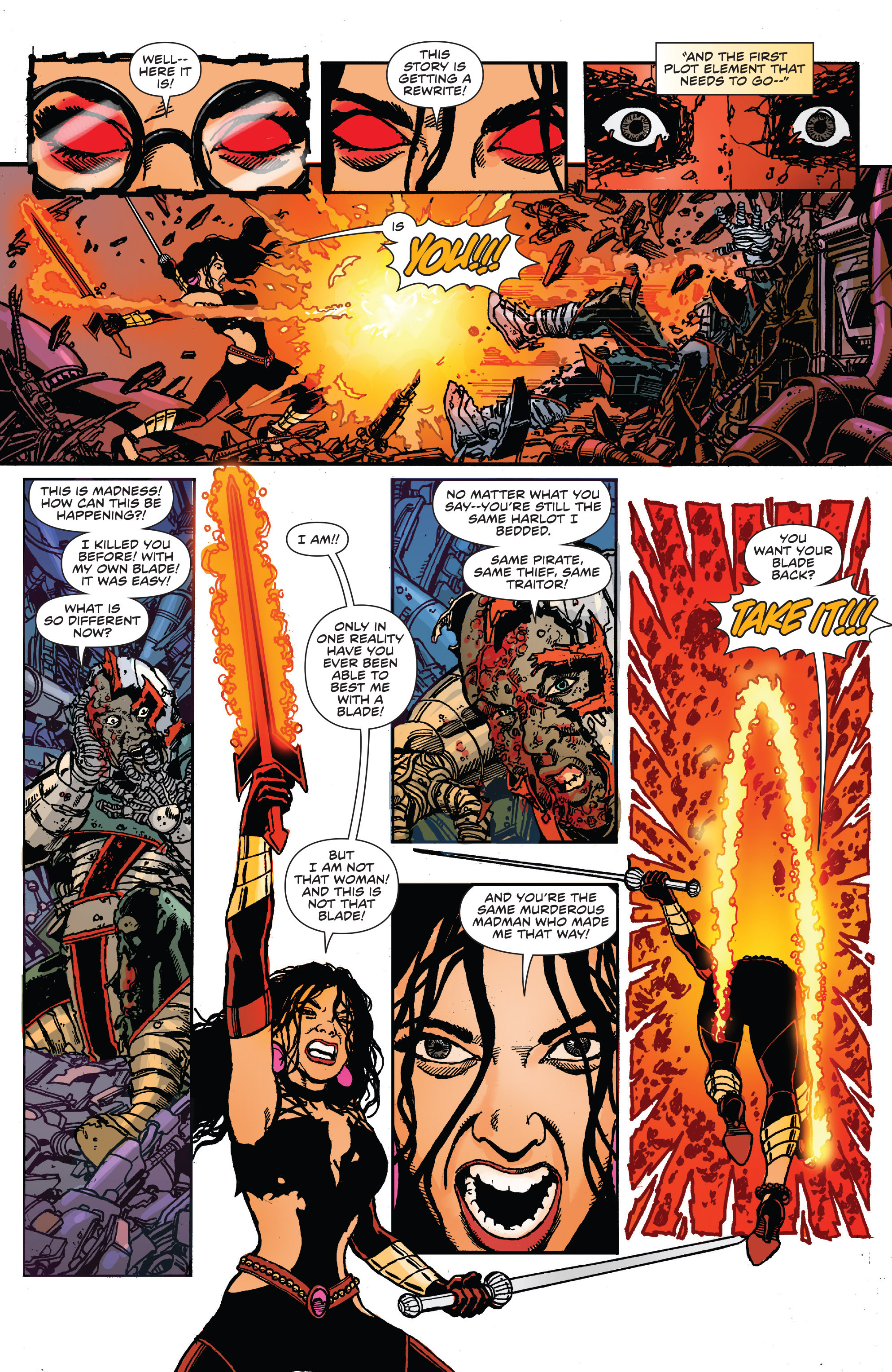 George Perez's Sirens (2014-2016) issue 6 - Page 13