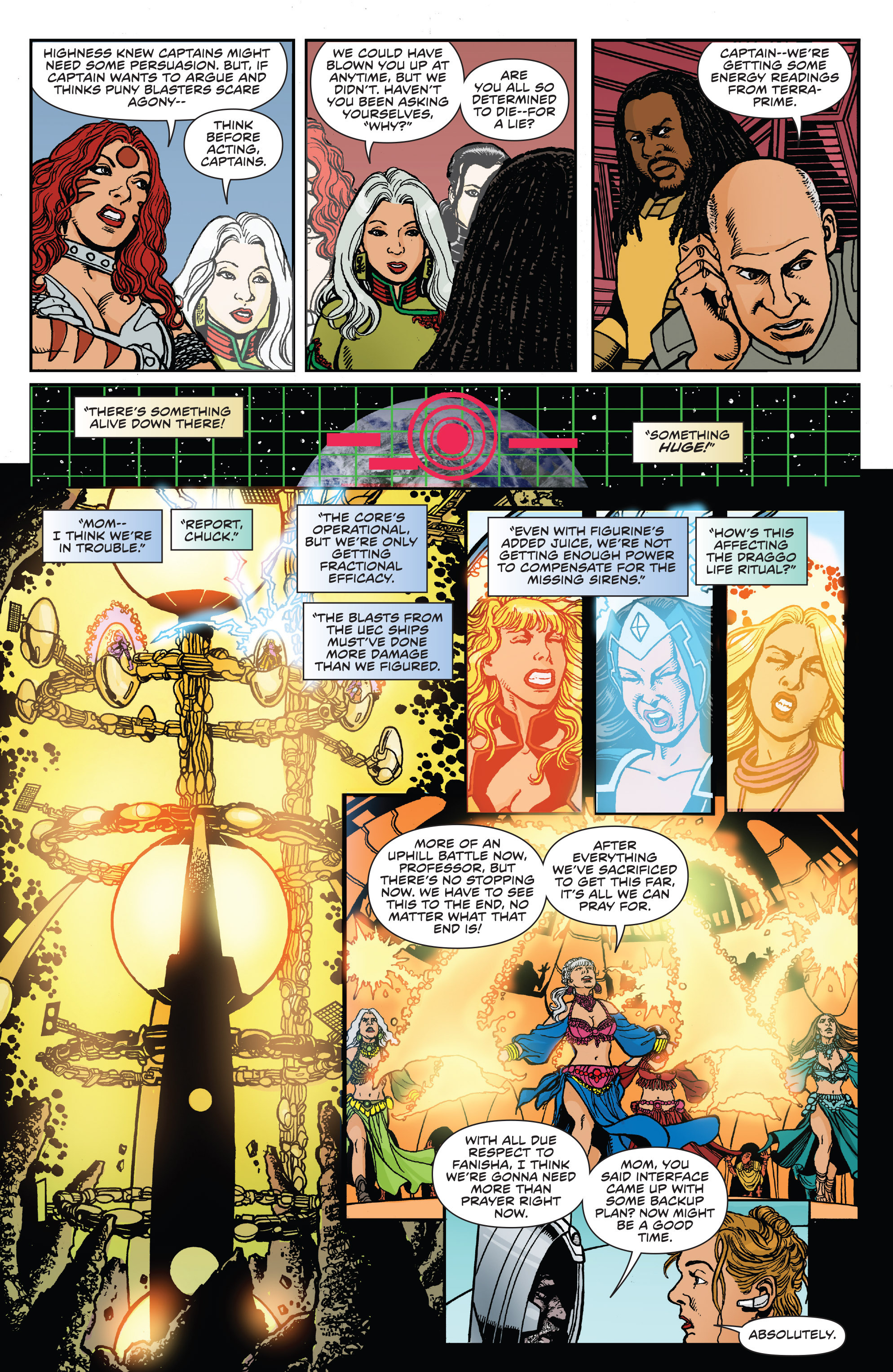 George Perez's Sirens (2014-2016) issue 6 - Page 17