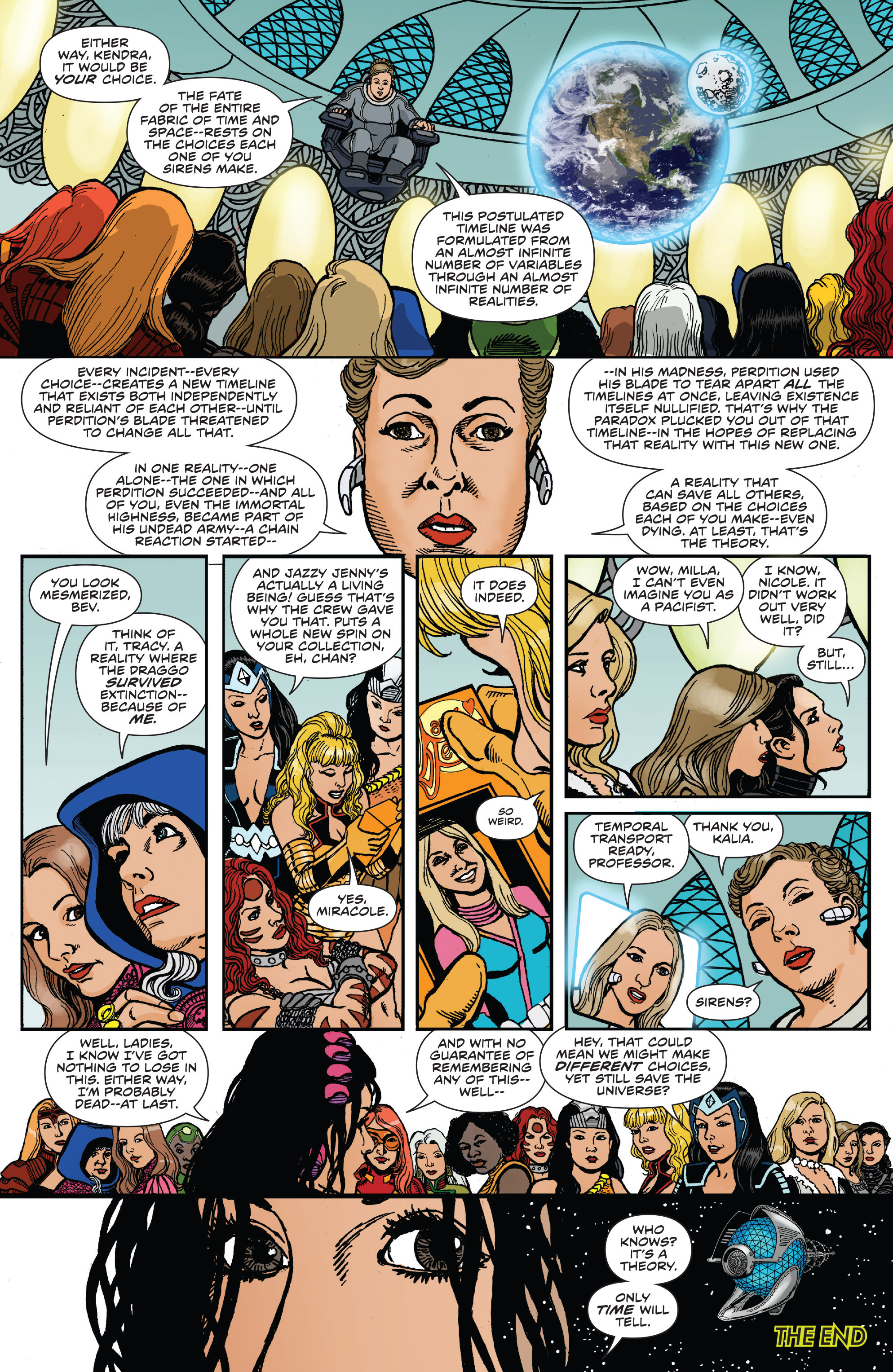 George Perez's Sirens (2014-2016) issue 6 - Page 25