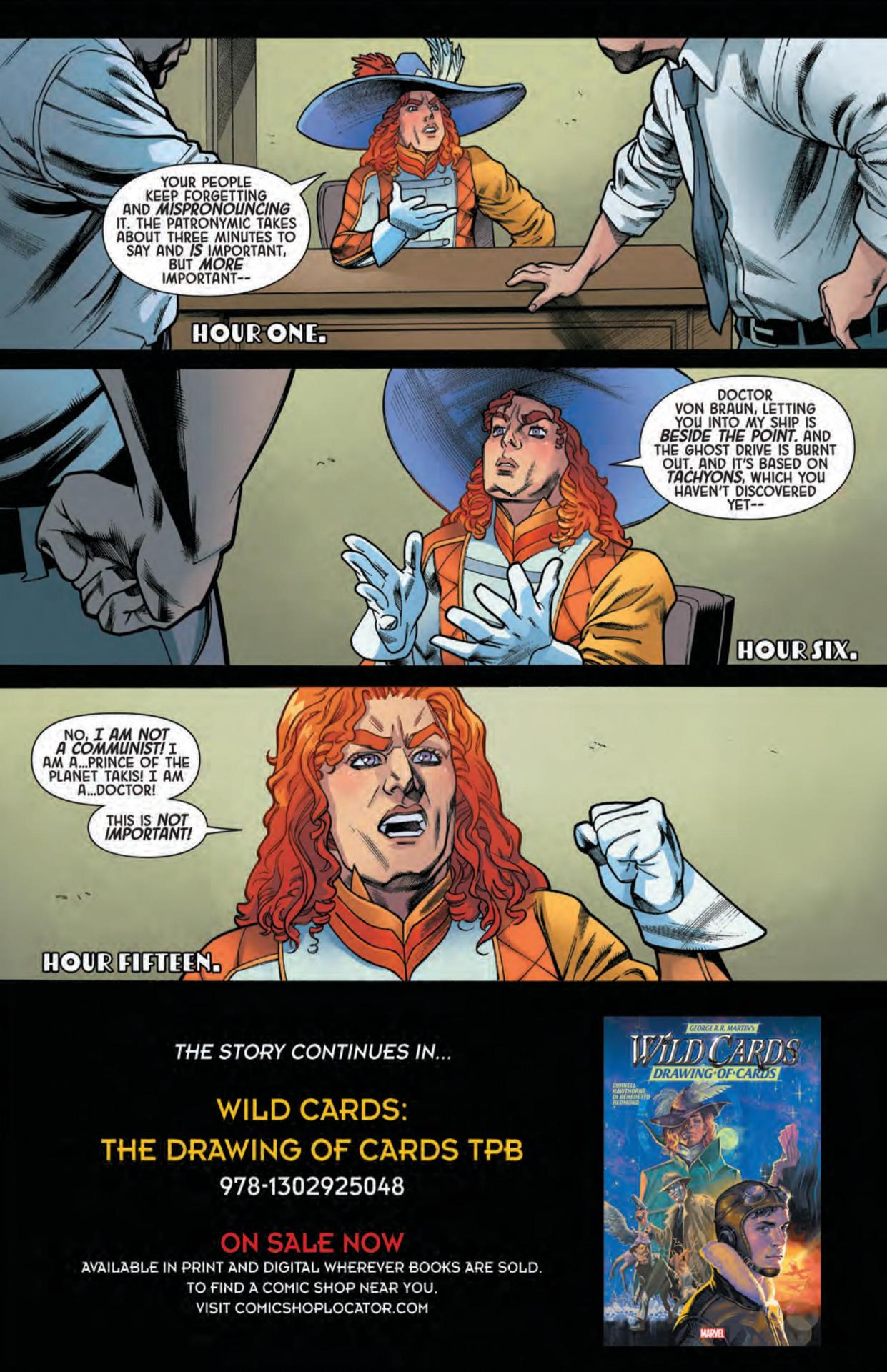 George R. R. Martin Presents Wild Cards: Now and Then (2023) issue GN - Page 157