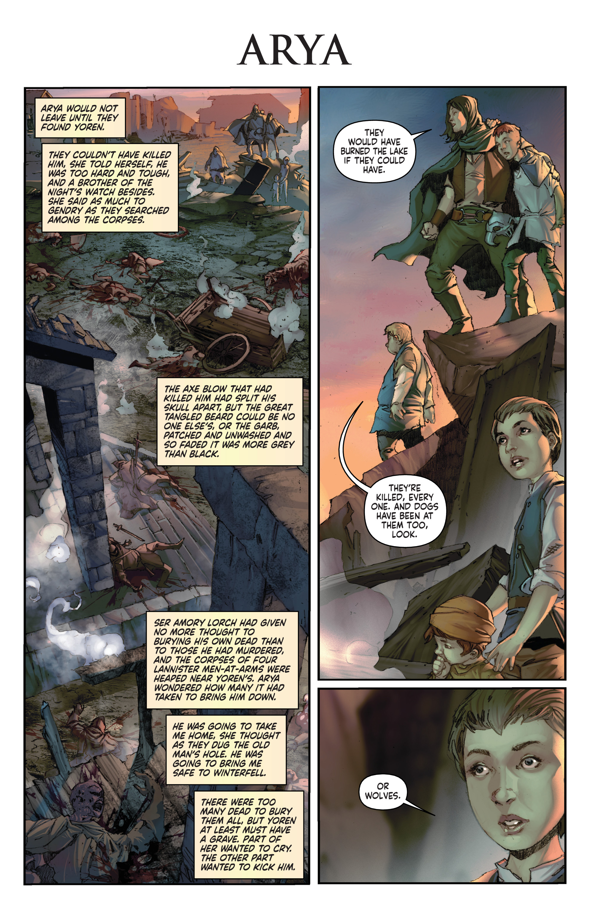 George R.R. Martin's A Clash Of Kings (2017) issue 10 - Page 13