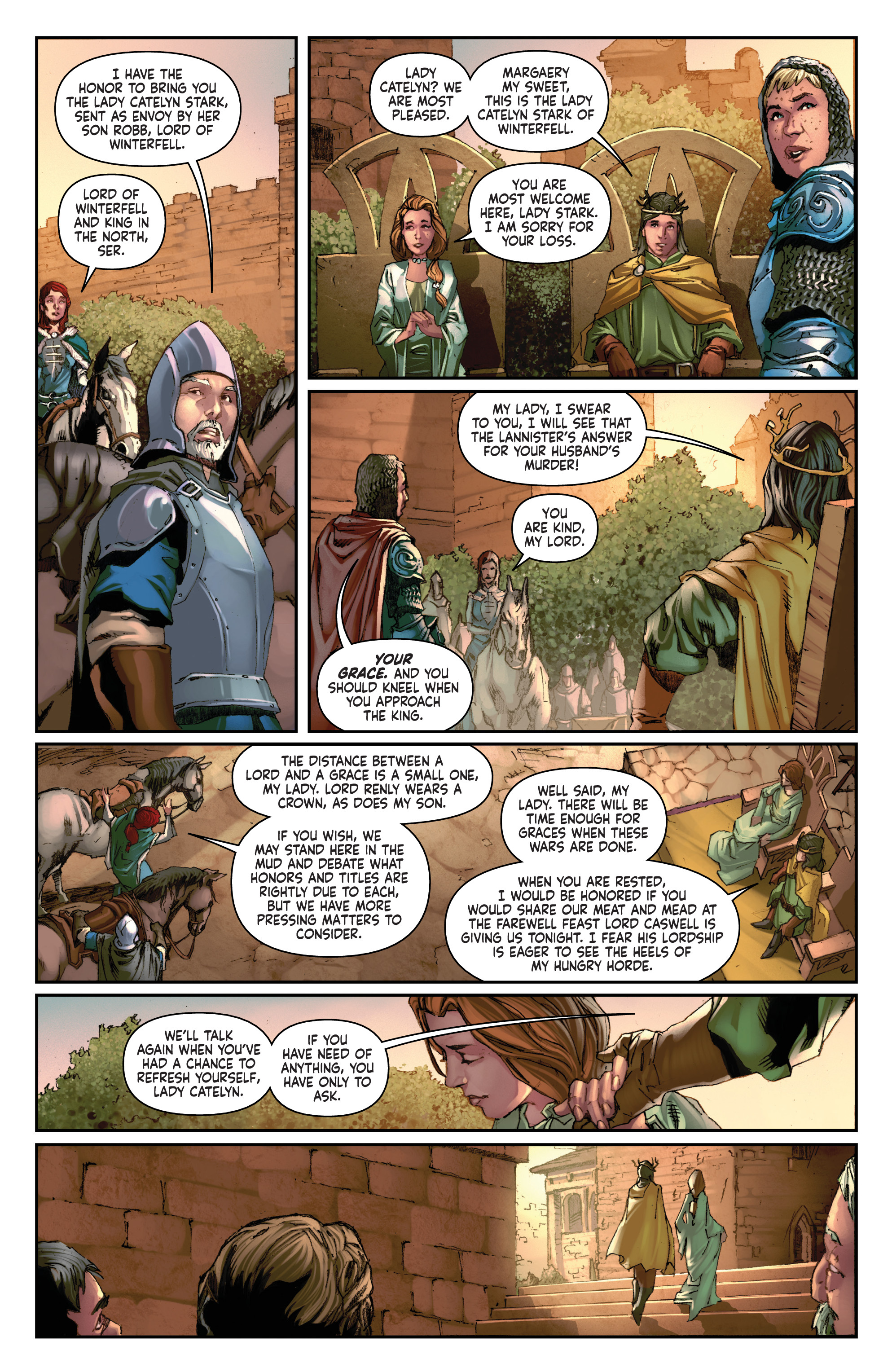 George R.R. Martin's A Clash Of Kings (2017) issue 12 - Page 19