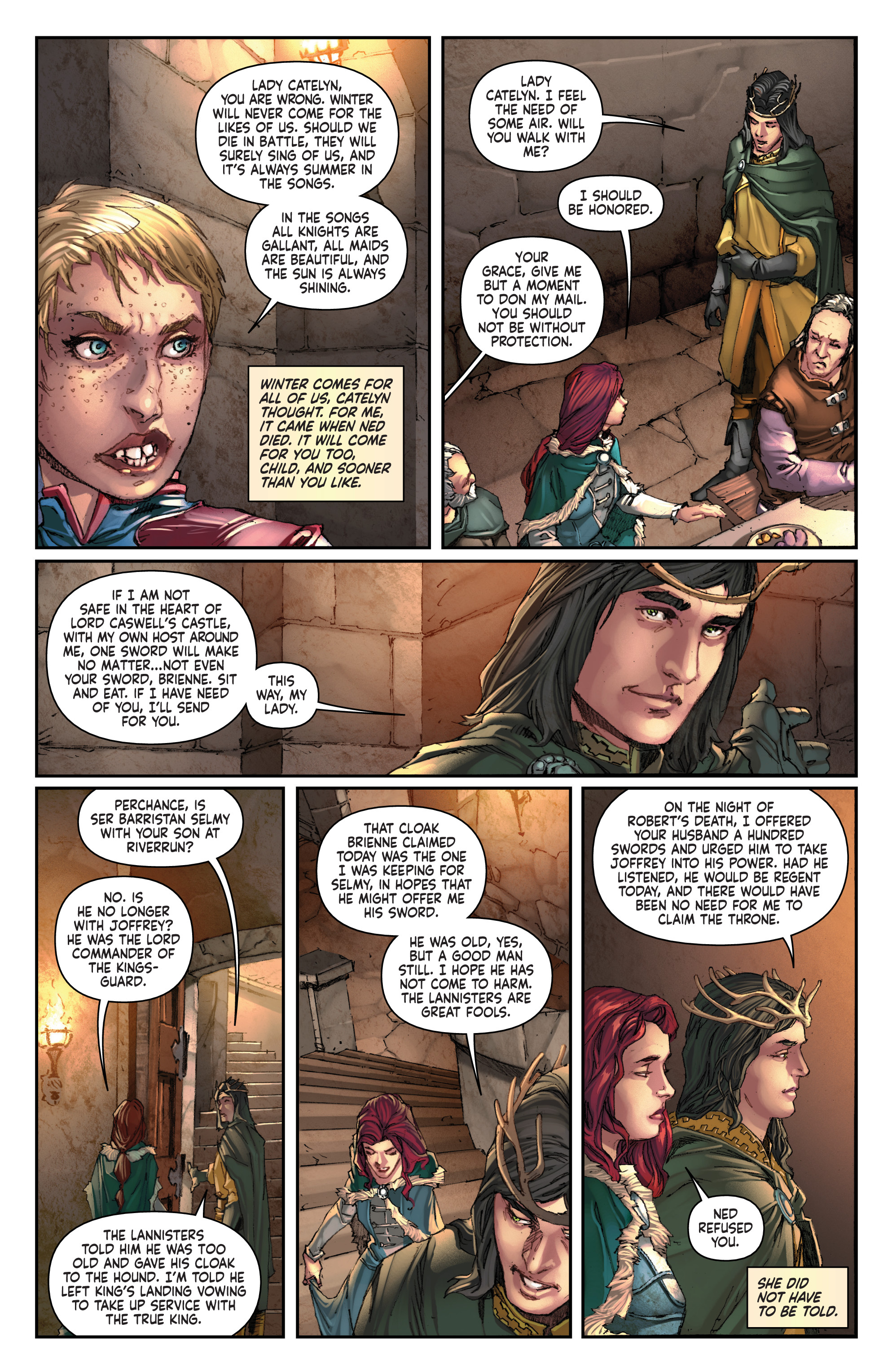 George R.R. Martin's A Clash Of Kings (2017) issue 12 - Page 21