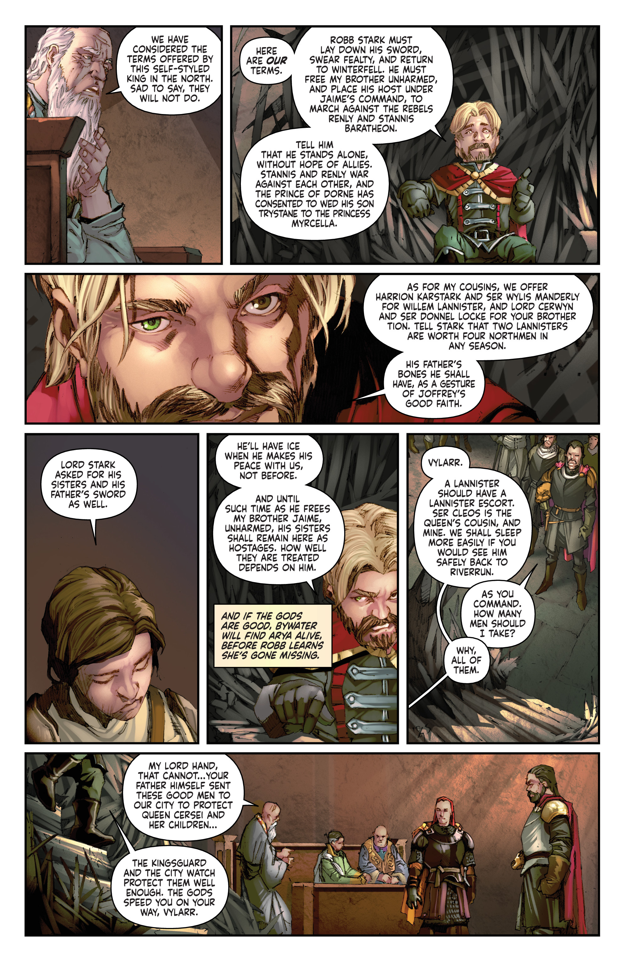 George R.R. Martin's A Clash Of Kings (2017) issue 13 - Page 19