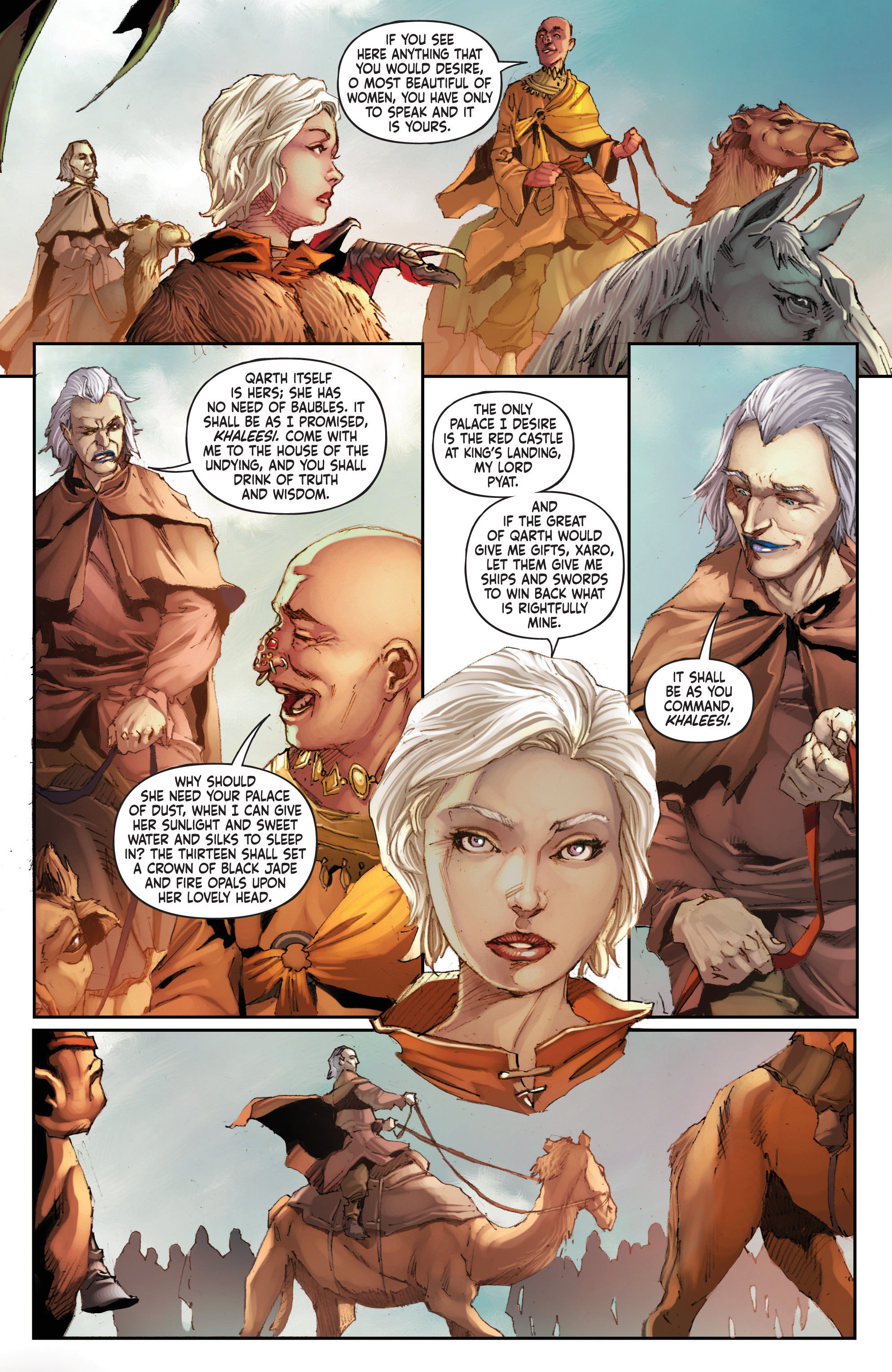 George R.R. Martin's A Clash Of Kings (2017) issue 14 - Page 11