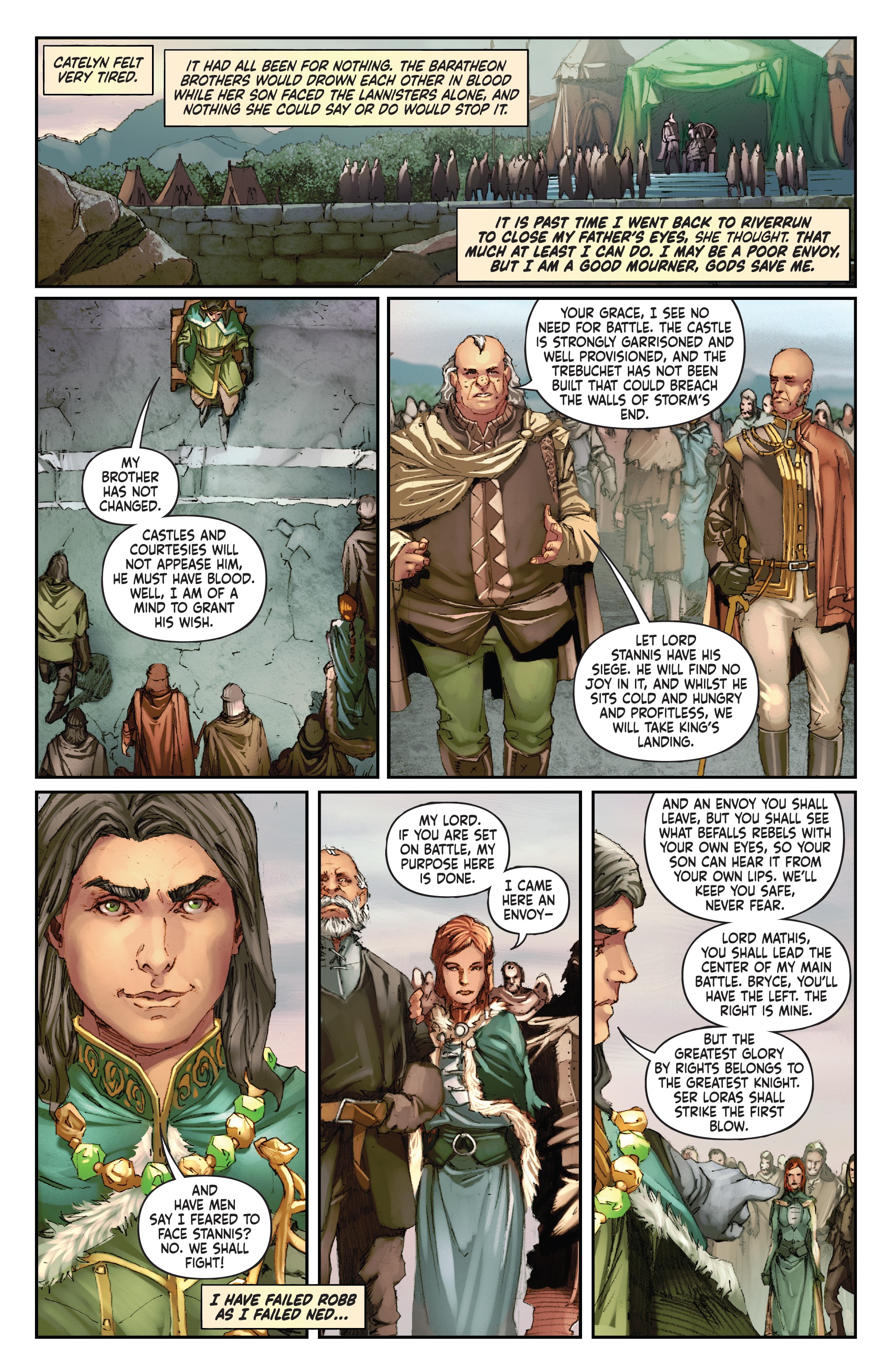 George R.R. Martin's A Clash Of Kings (2017) issue 15 - Page 13