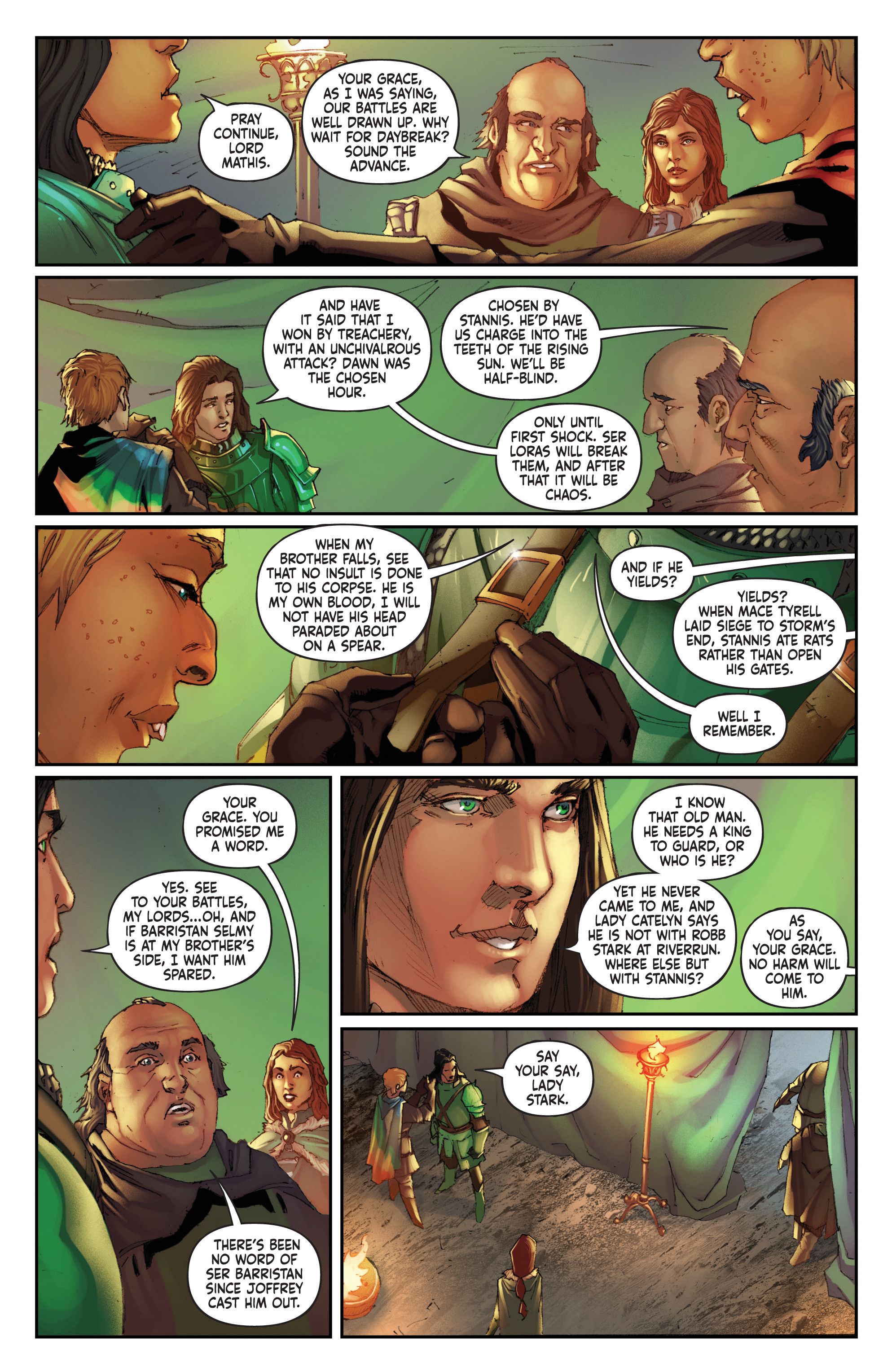 George R.R. Martin's A Clash Of Kings (2017) issue 16 - Page 15