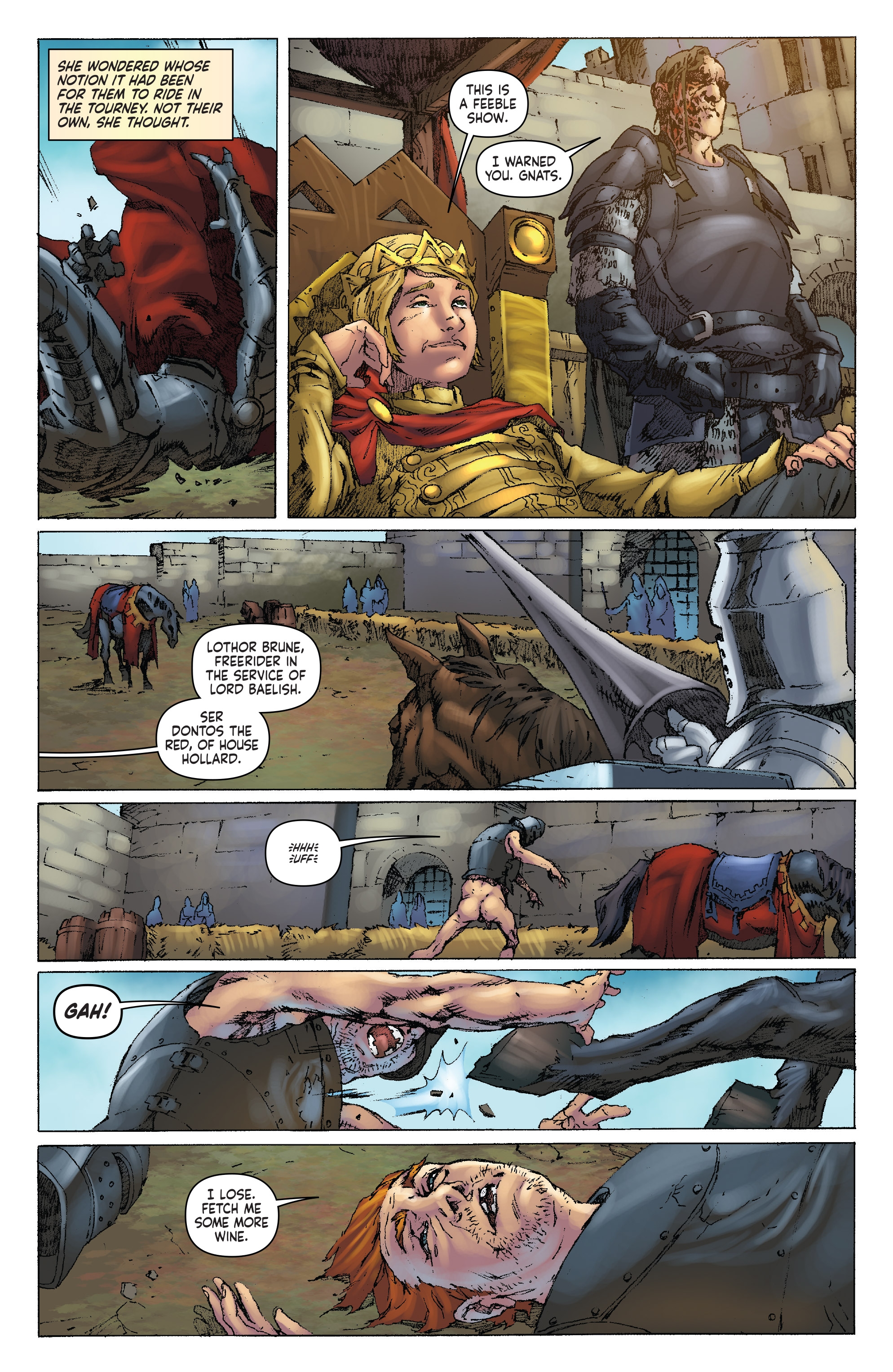 George R.R. Martin's A Clash Of Kings (2017) issue 2 - Page 19