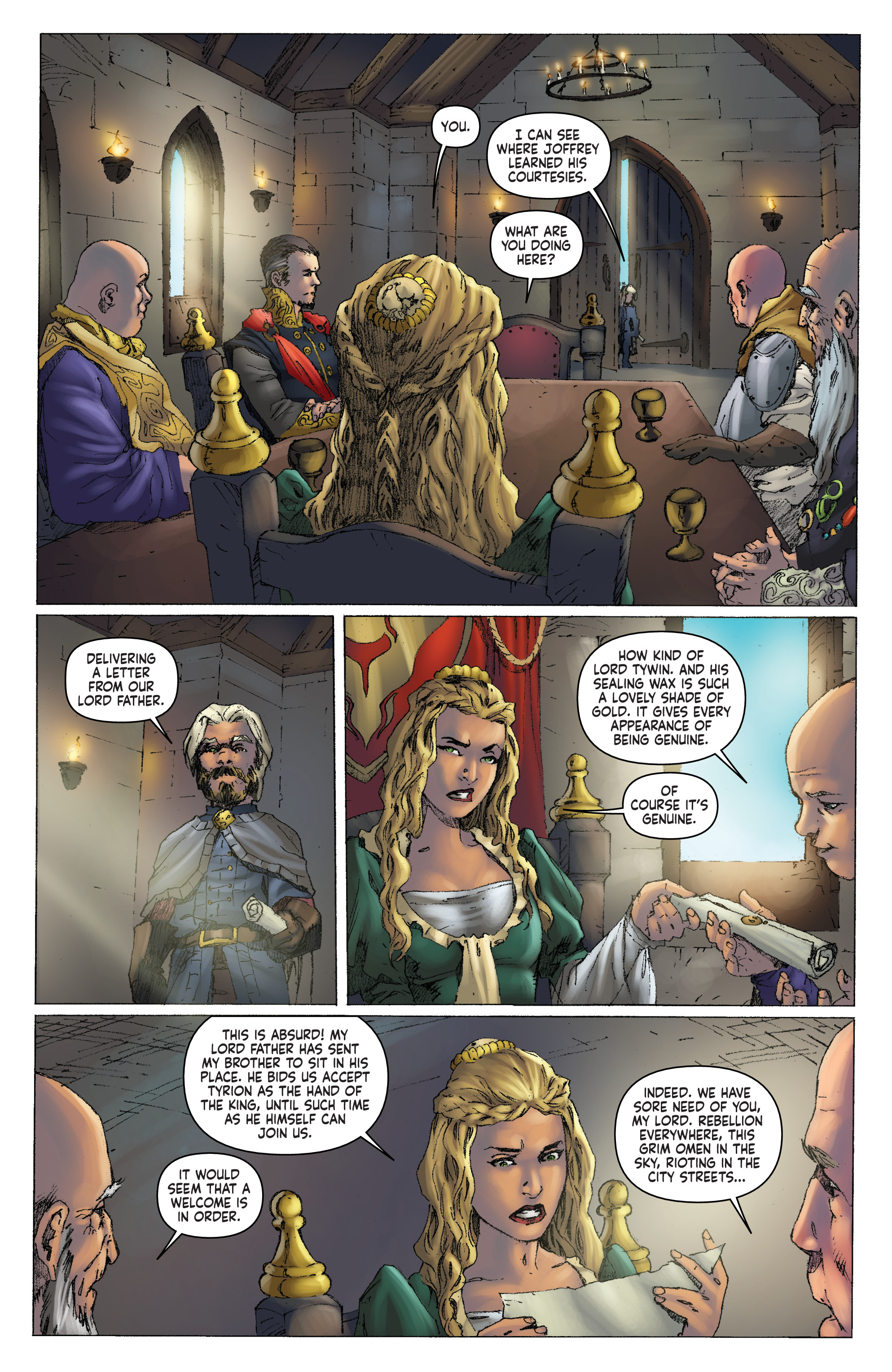 George R.R. Martin's A Clash Of Kings (2017) issue 3 - Page 14