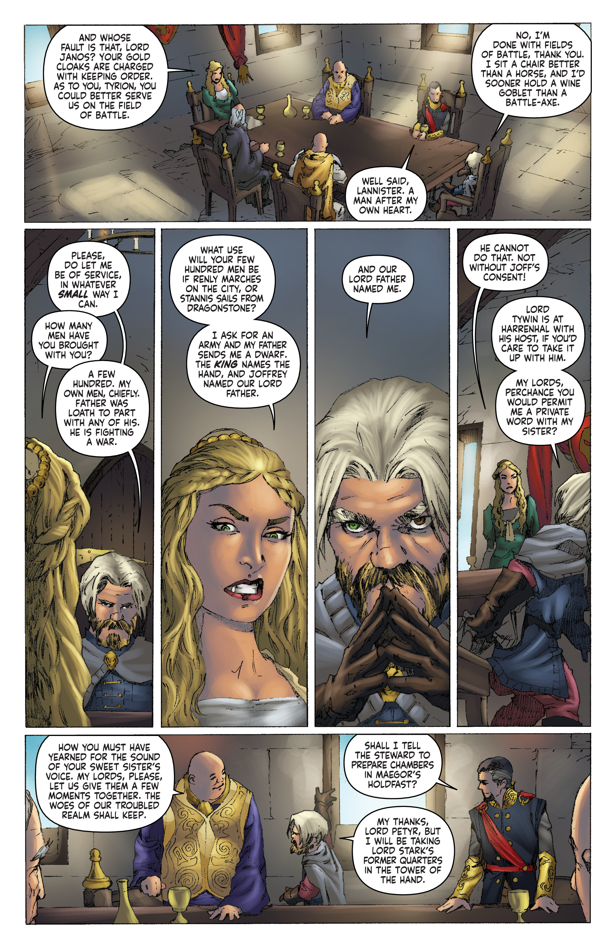 George R.R. Martin's A Clash Of Kings (2017) issue 3 - Page 15