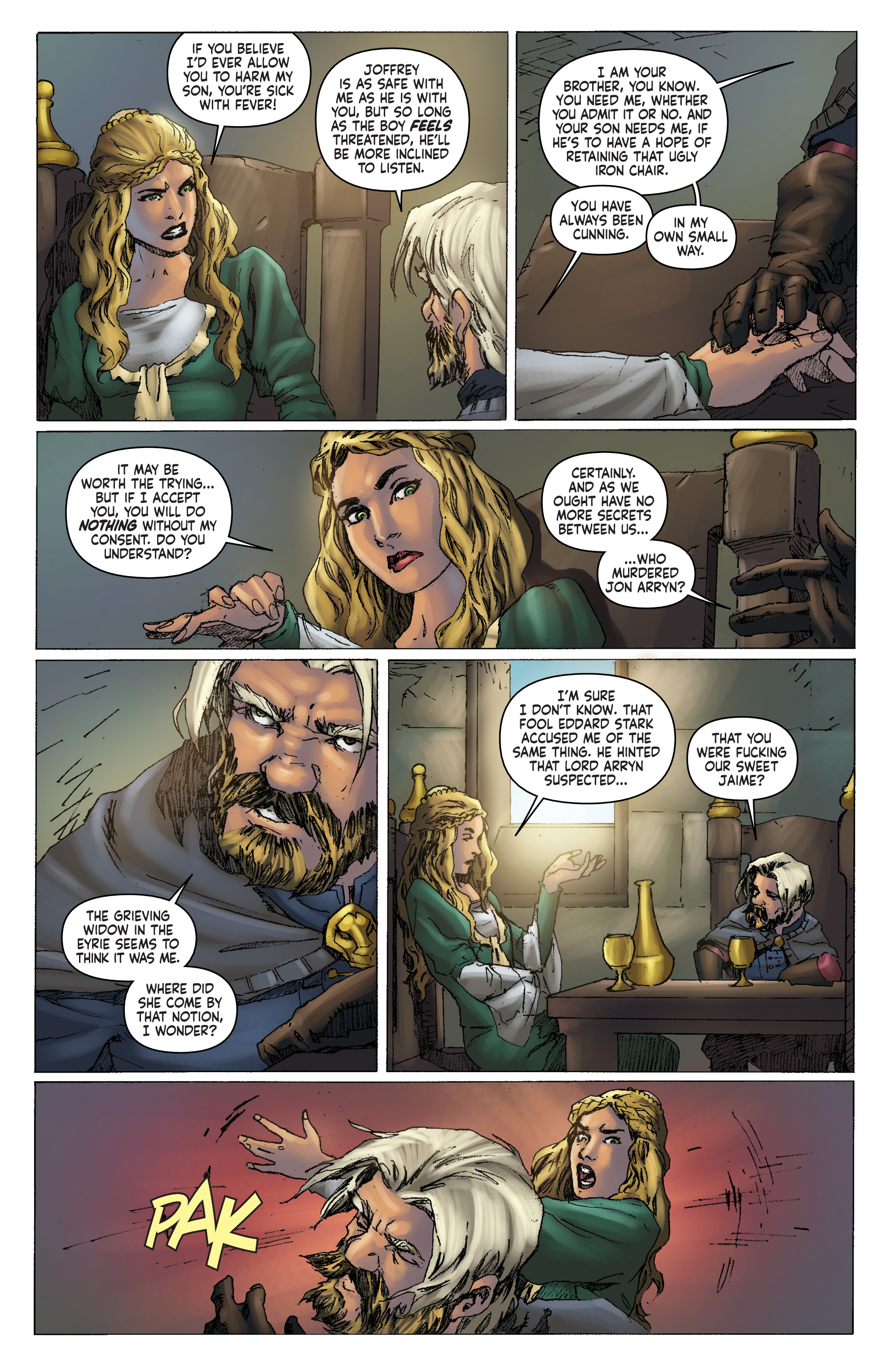 George R.R. Martin's A Clash Of Kings (2017) issue 3 - Page 19