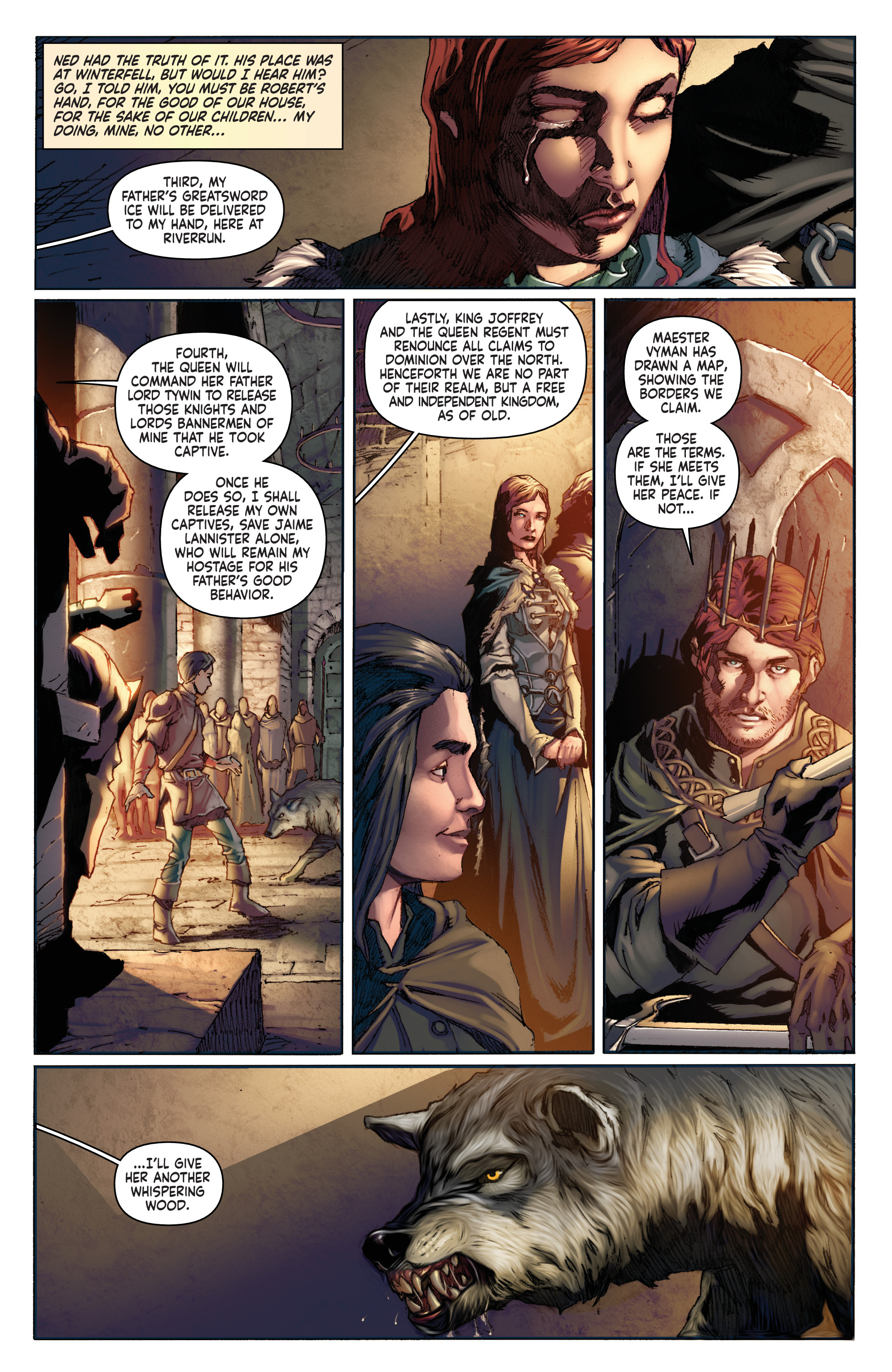 George R.R. Martin's A Clash Of Kings (2017) issue 4 - Page 17