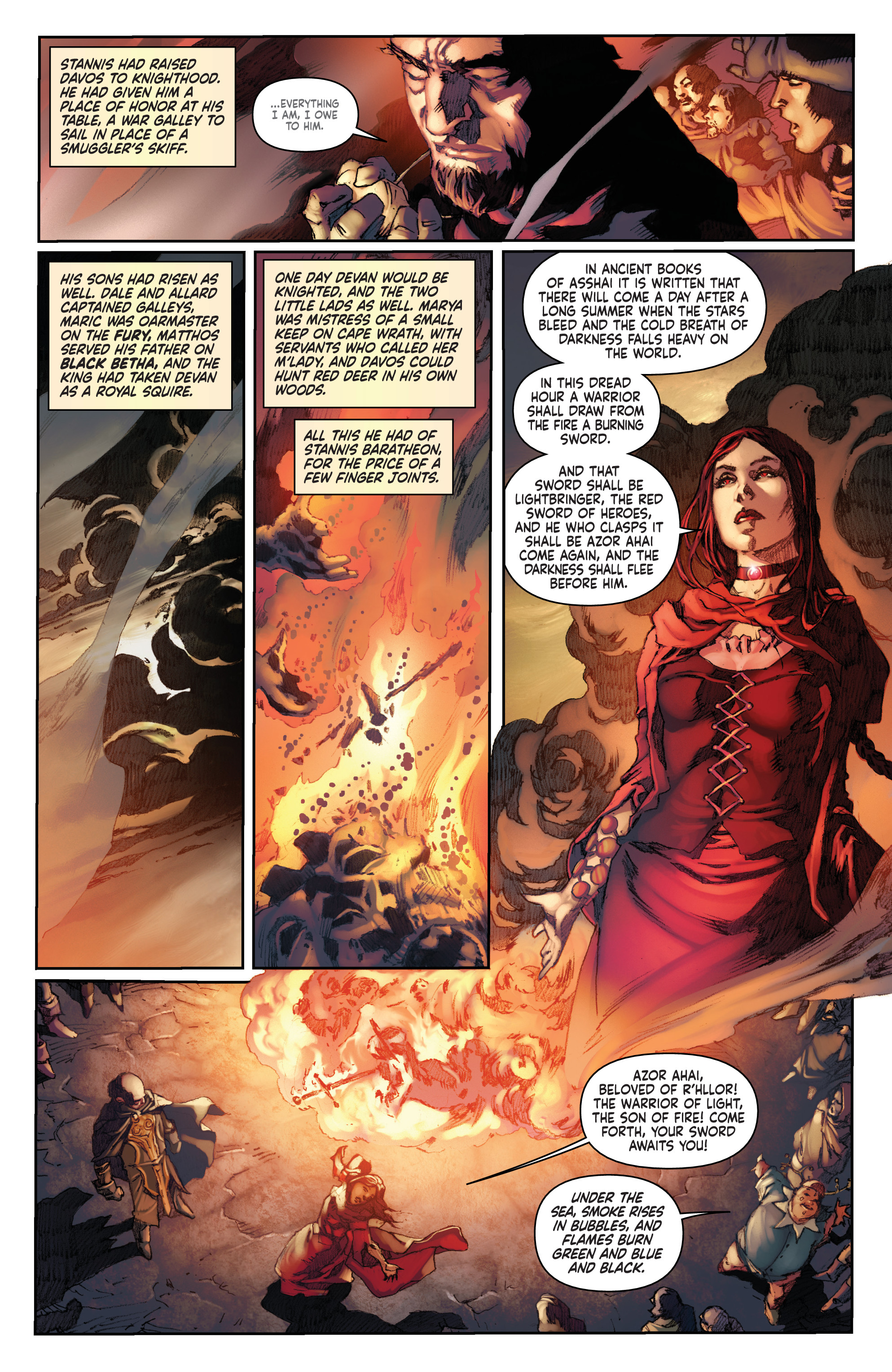 George R.R. Martin's A Clash Of Kings (2017) issue 5 - Page 15