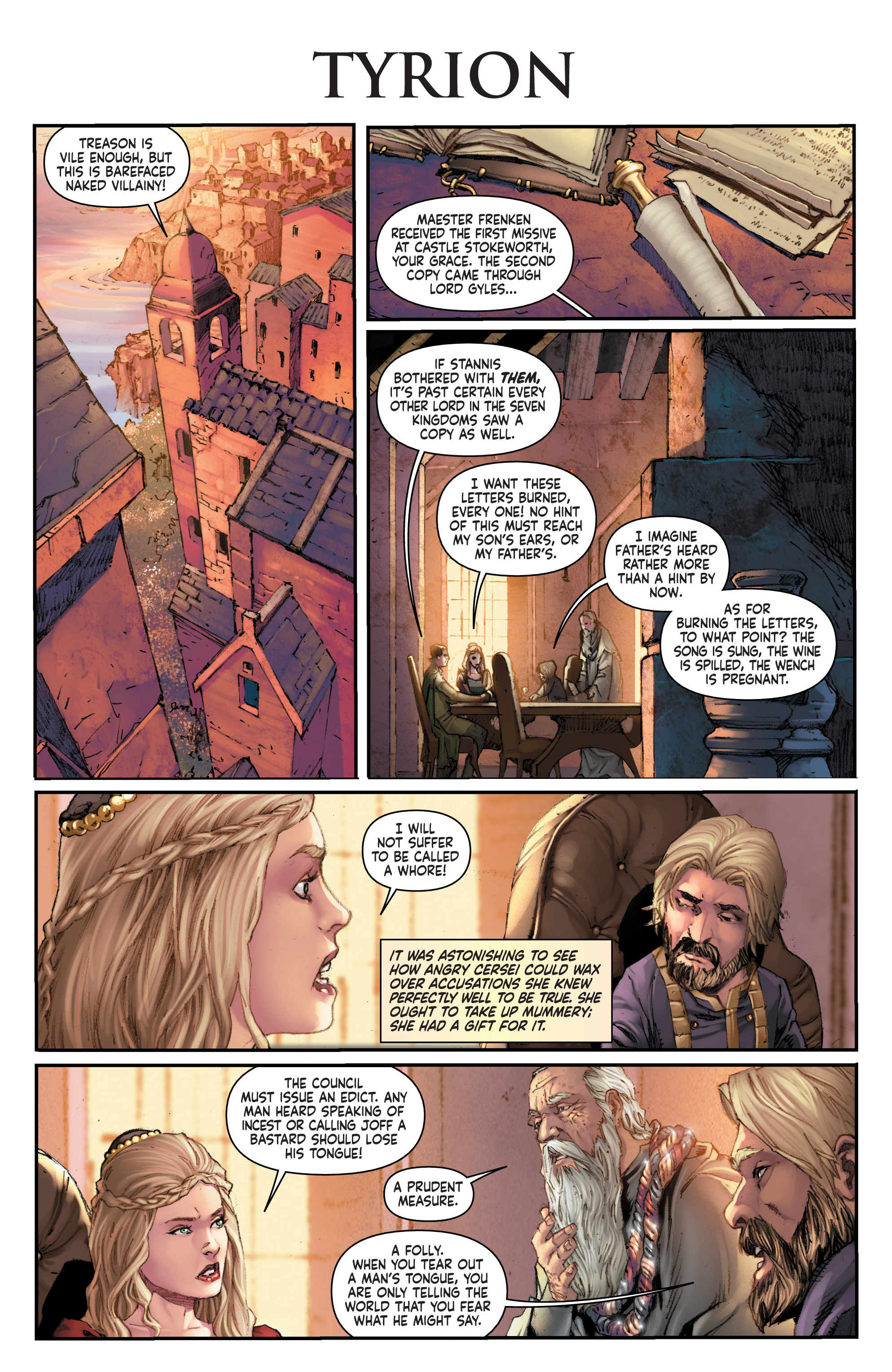 George R.R. Martin's A Clash Of Kings (2017) issue 8 - Page 4