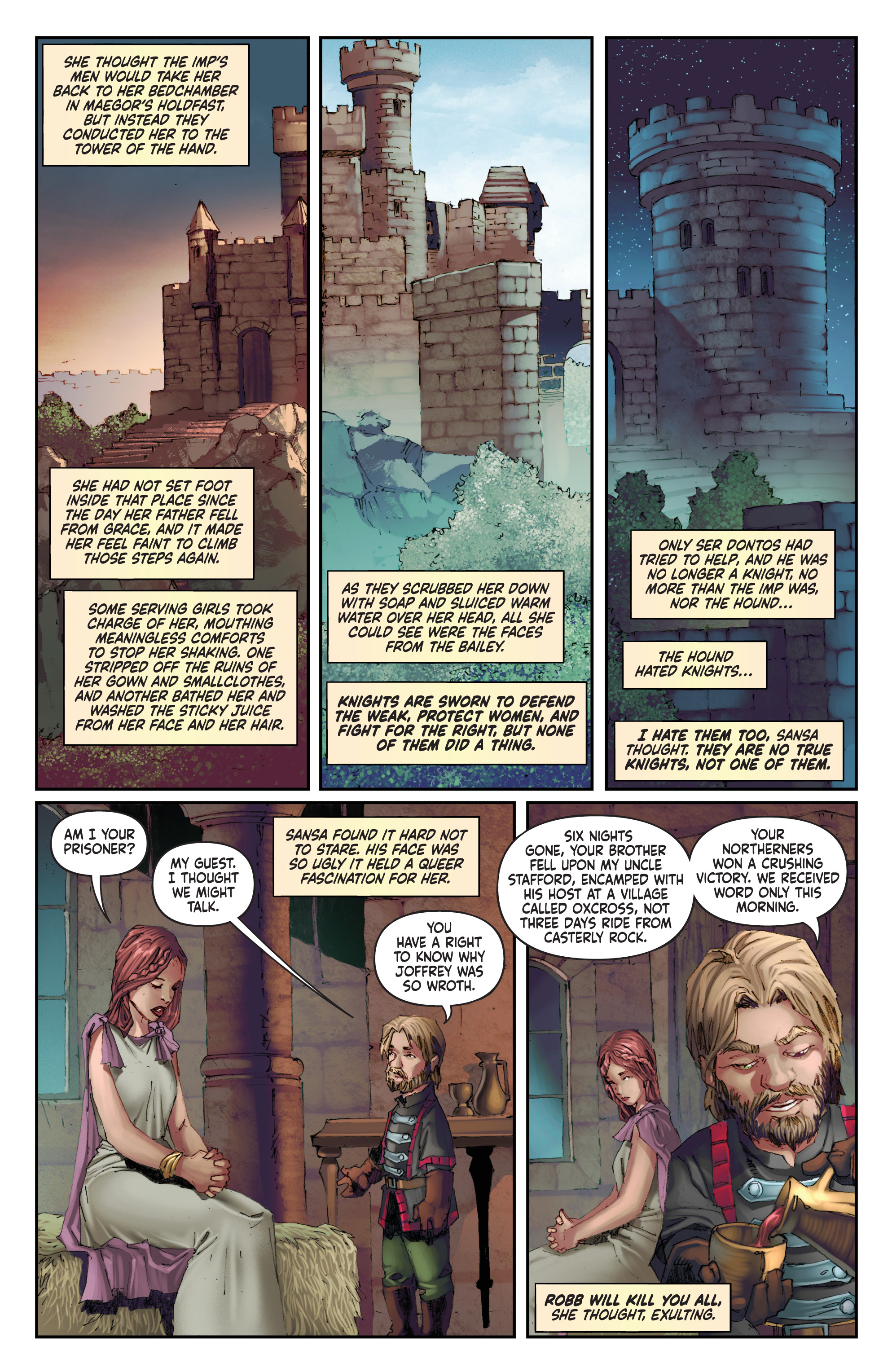 George R.R. Martin's A Clash Of Kings: The Comic Book Vol. 2 (2020-)  Chapter 1 - Page 1