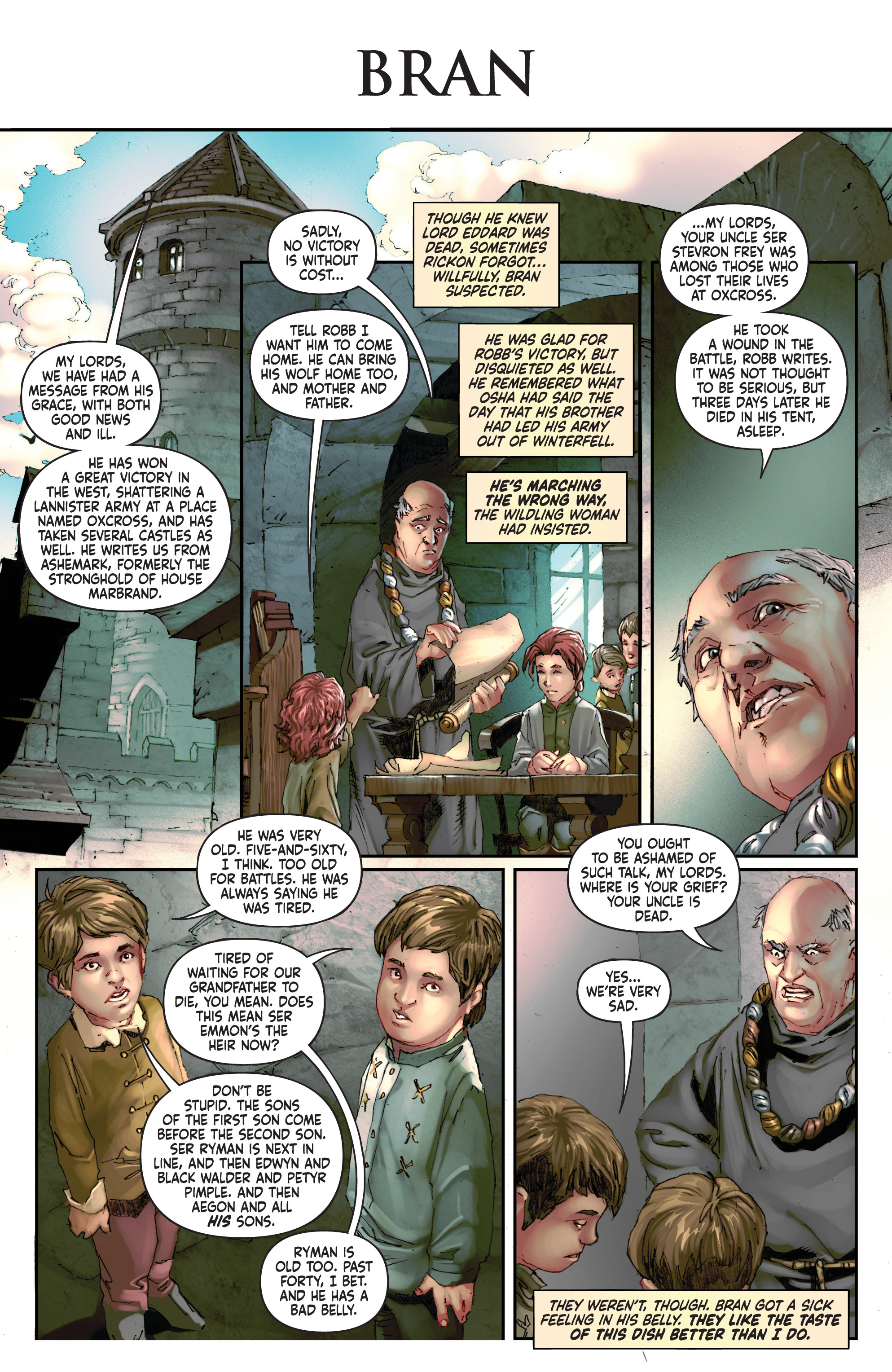 George R.R. Martin's A Clash Of Kings: The Comic Book Vol. 2 (2020-) issue 1 - Page 12