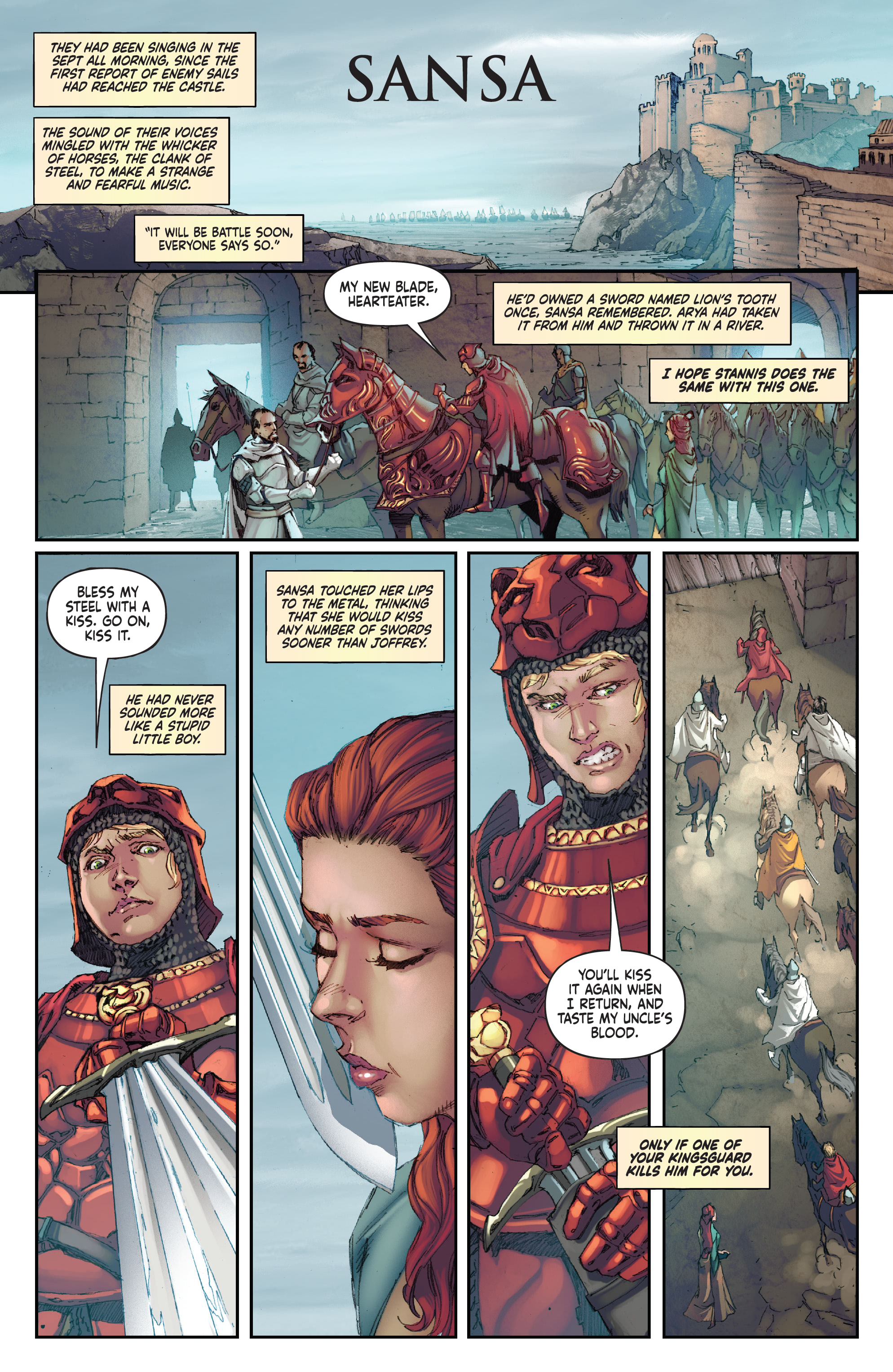 George R.R. Martin's A Clash Of Kings: The Comic Book Vol. 2 (2020-): Chapter 12 - Page 4