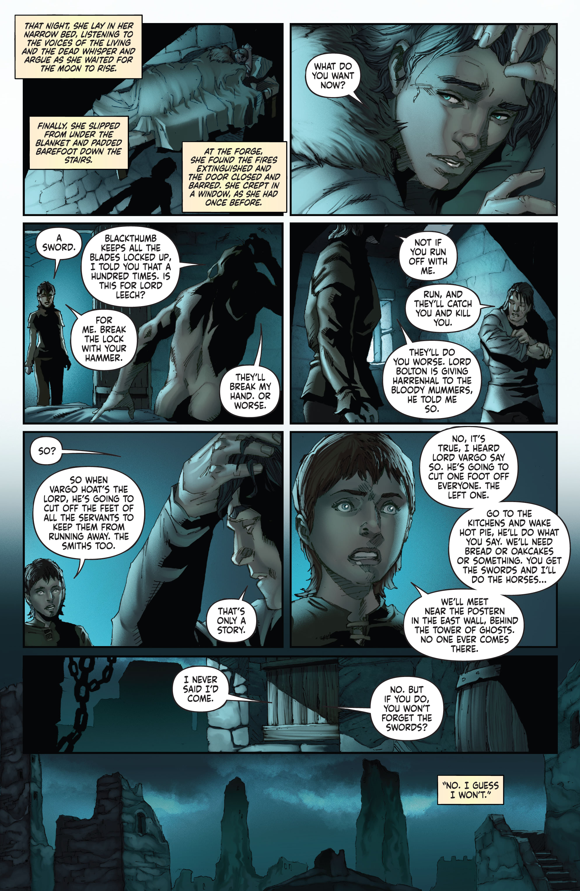 George R.R. Martin's A Clash Of Kings: The Comic Book Vol. 2 (2020-) issue 14 - Page 12